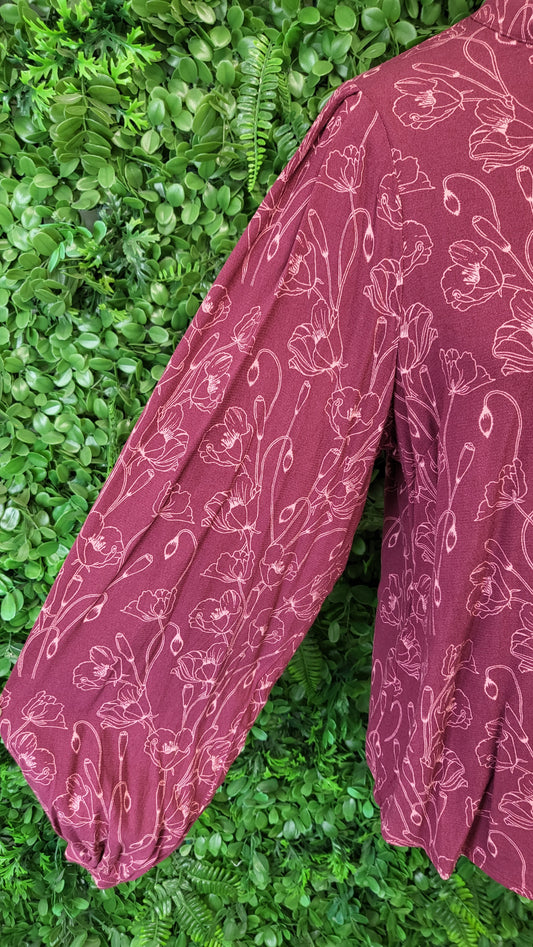 Stella + Gemma Burgundy Bowery Top (10)