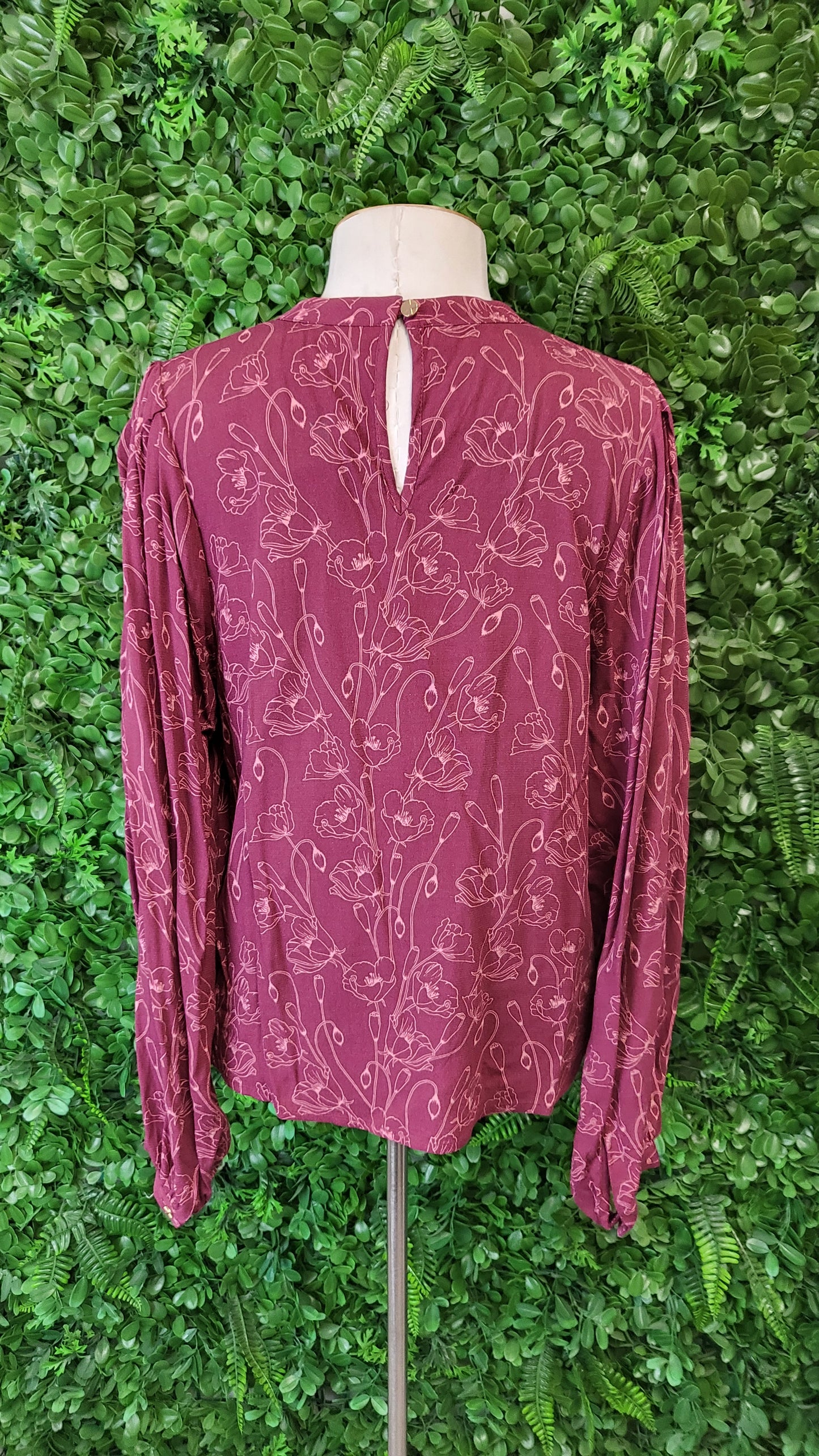 Stella + Gemma Burgundy Bowery Top (10)