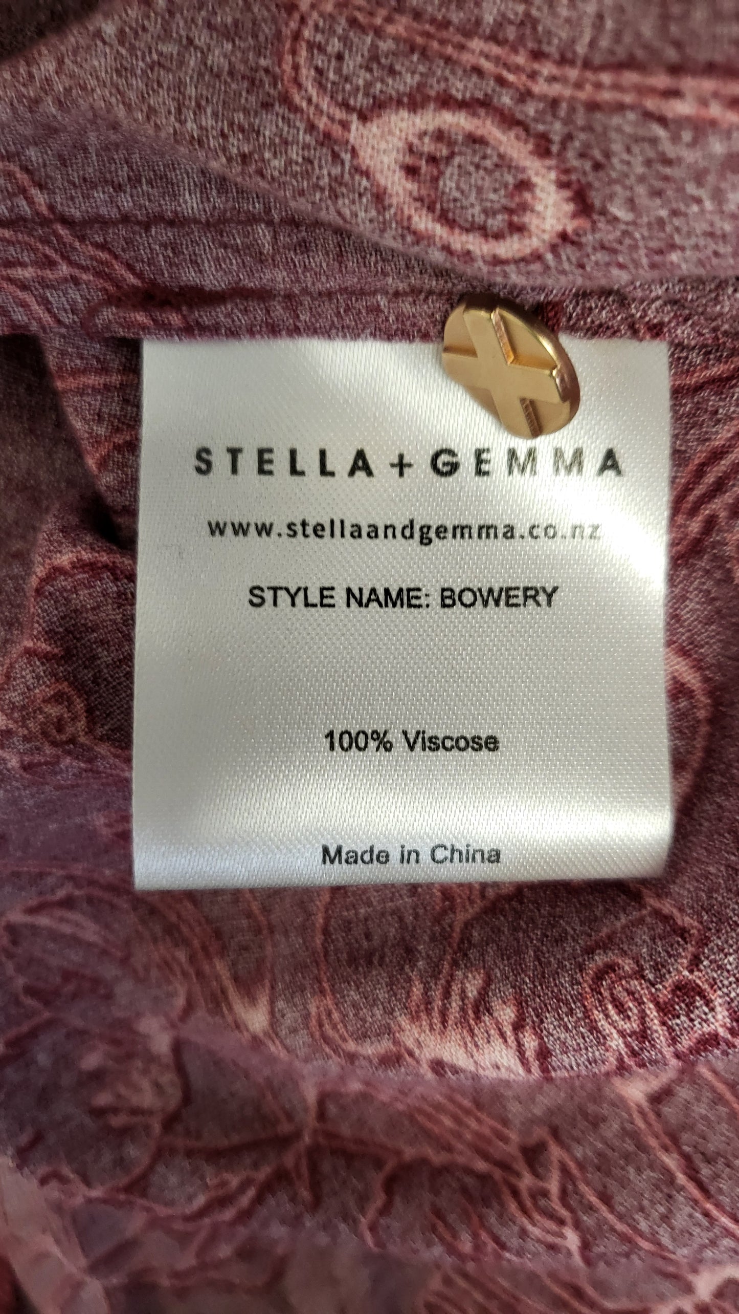 Stella + Gemma Burgundy Bowery Top (10)