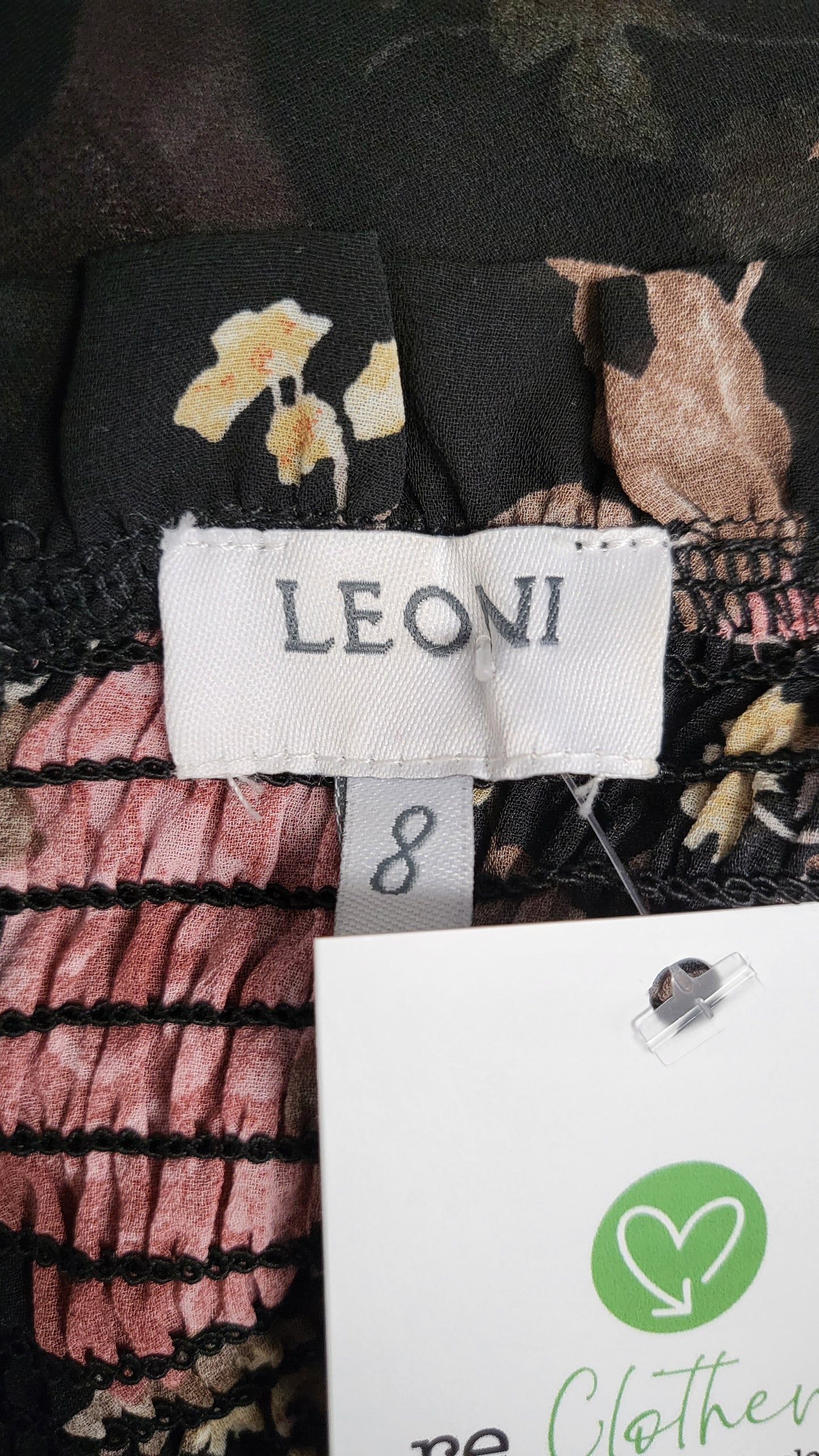 Leoni Floral Shirred Top (8)