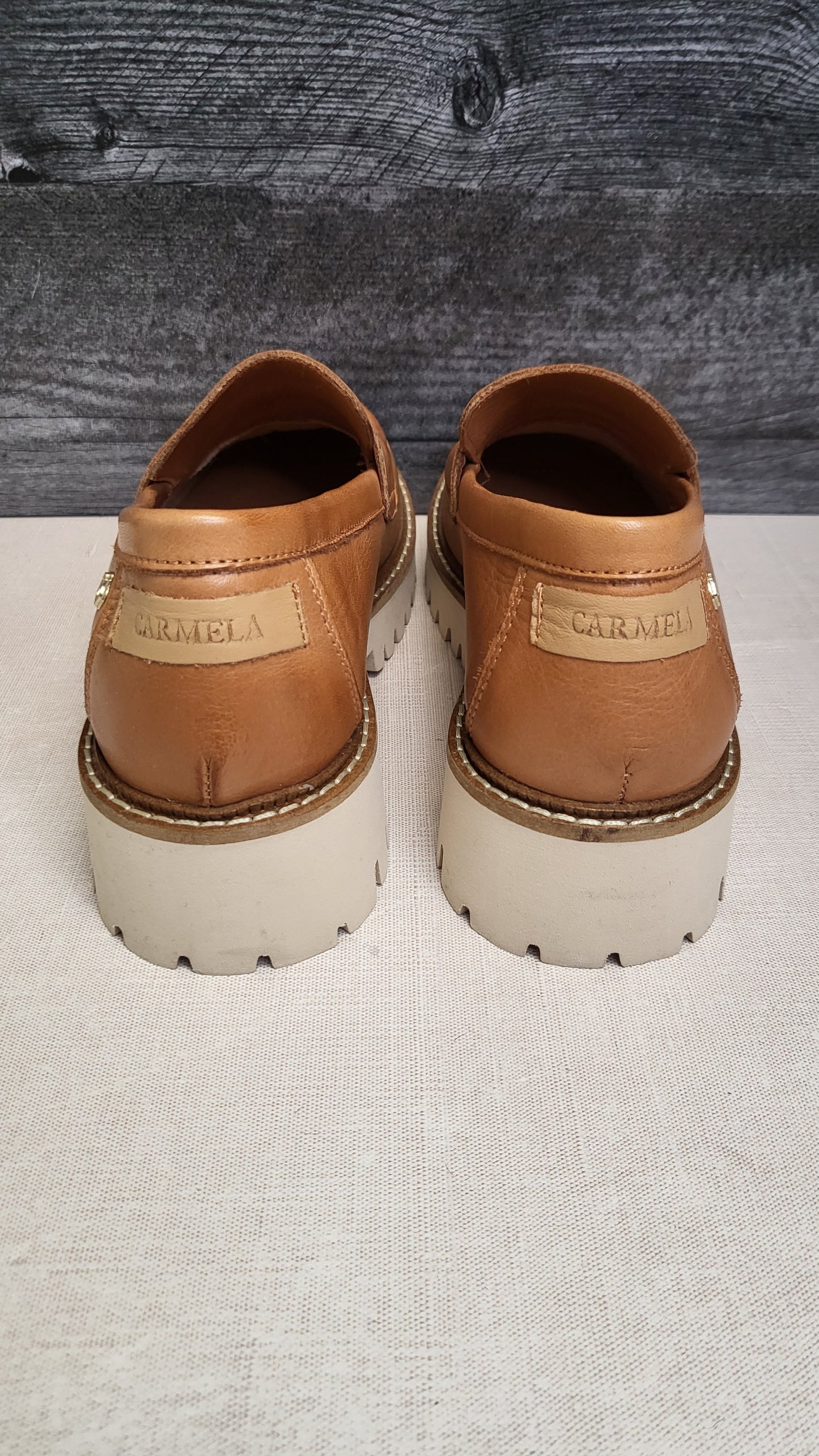 Carmela Tan Loafer NEW (37)