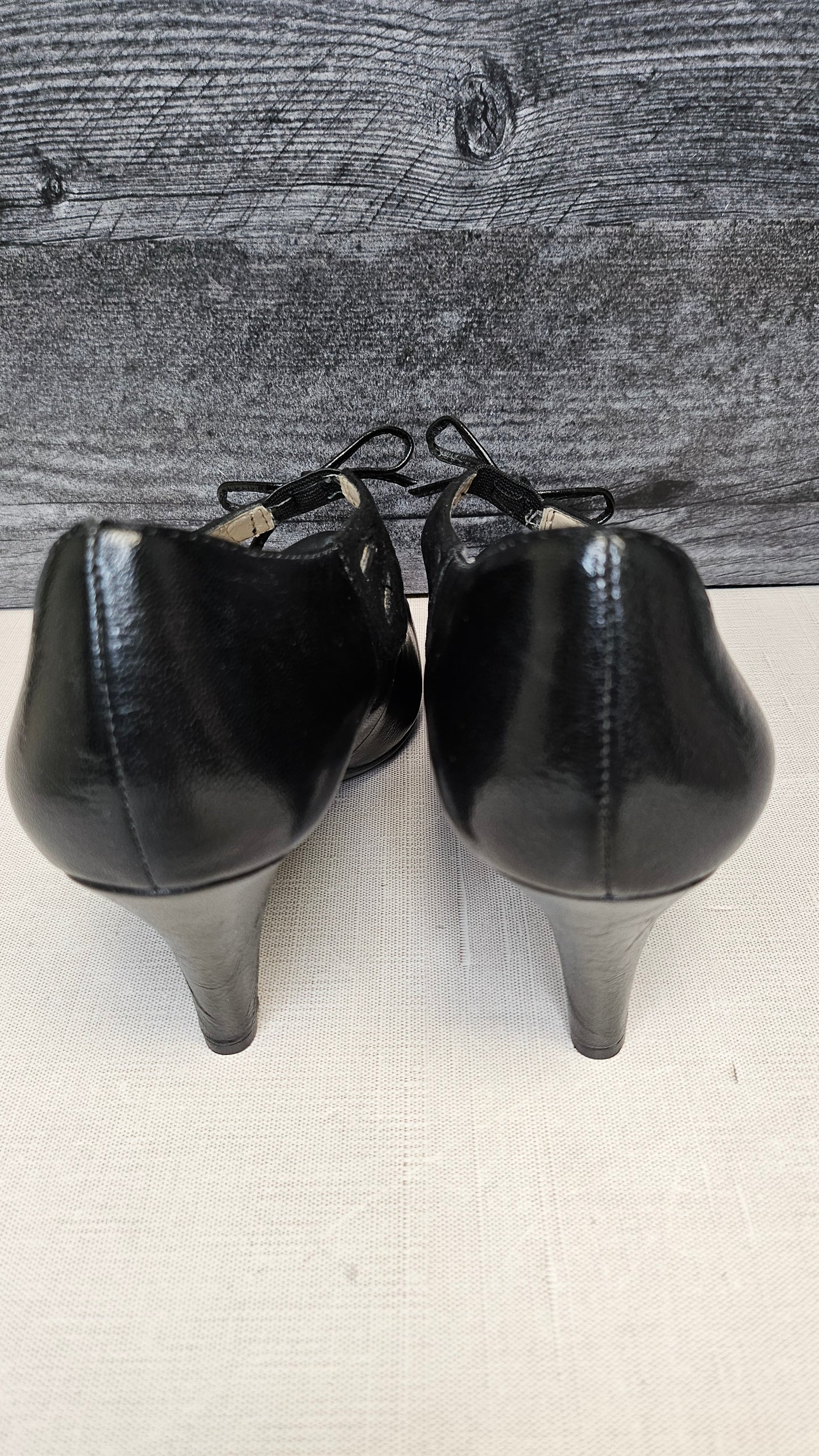 Naturalizer Black Mary Jane Heels (38)