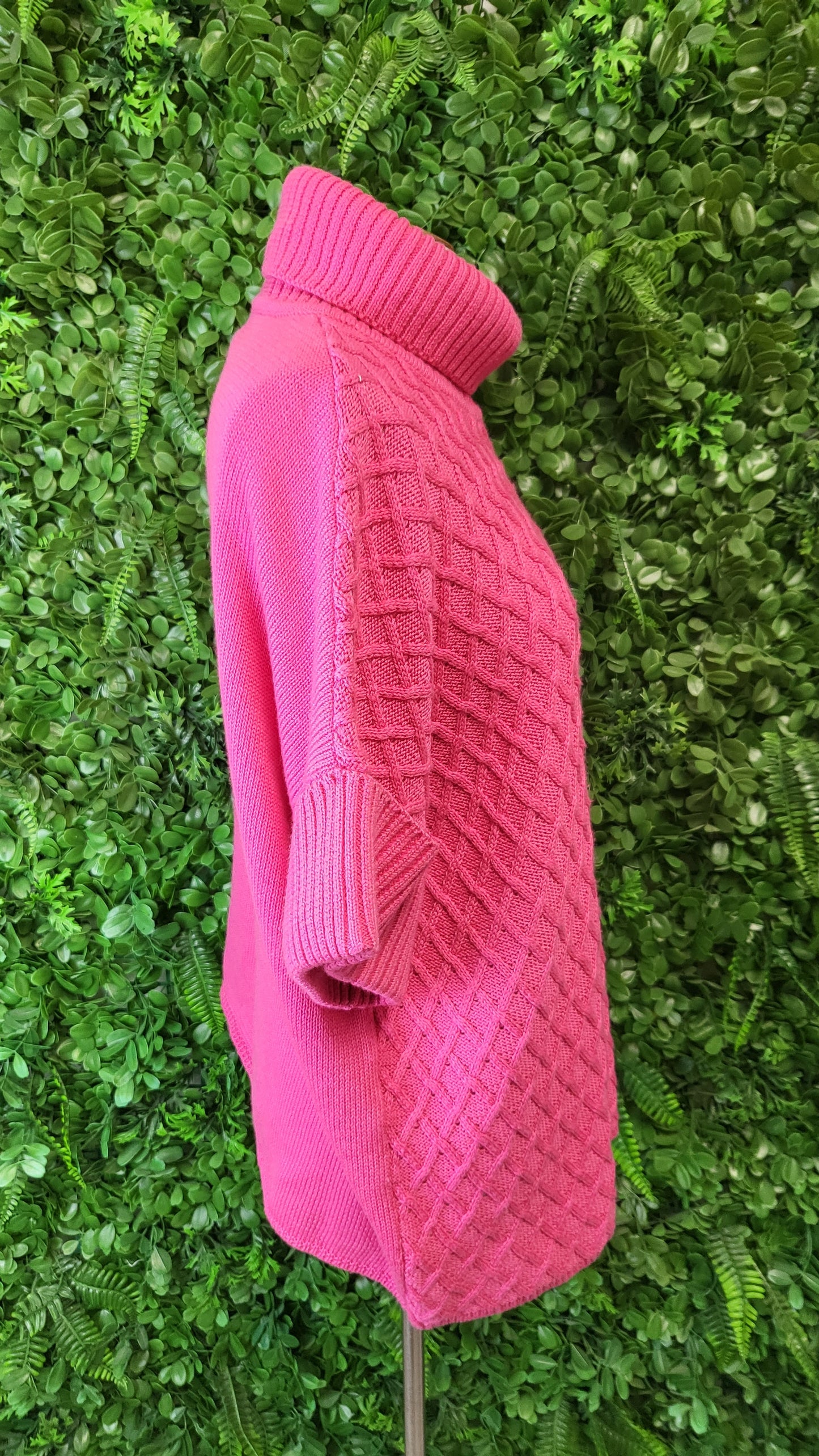 Foil Pink Cable Knit (12)