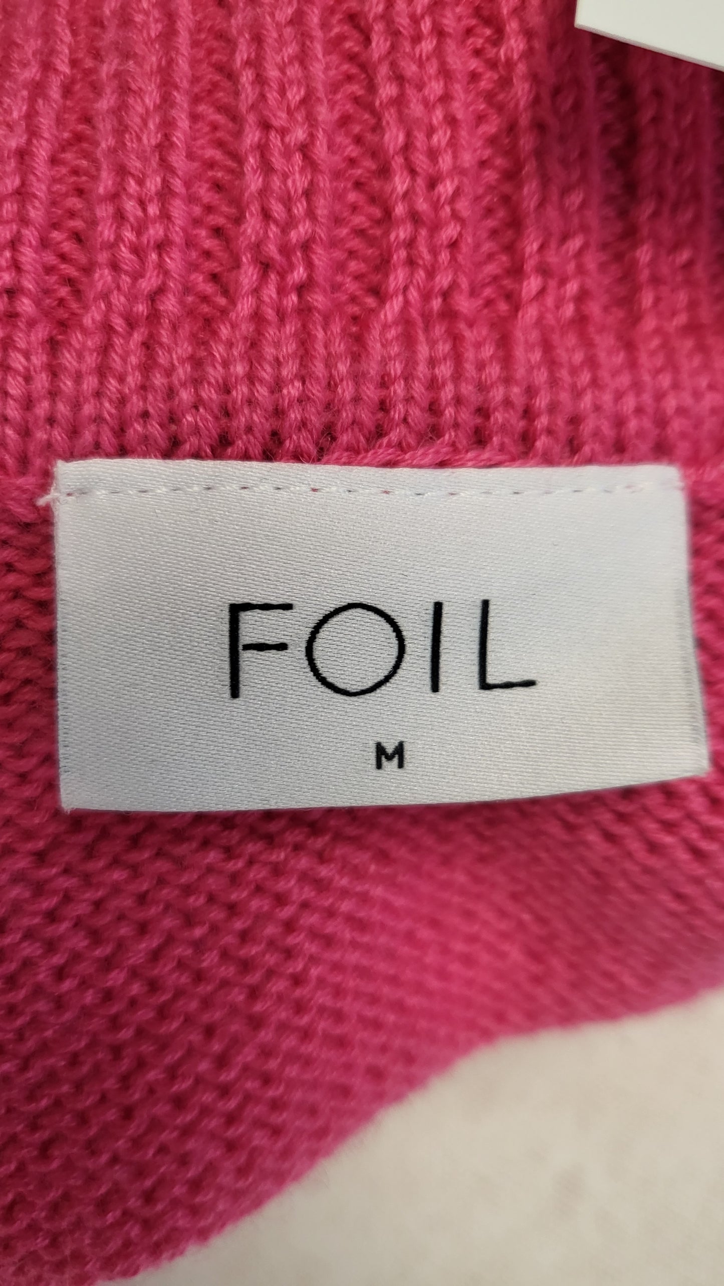 Foil Pink Cable Knit (12)