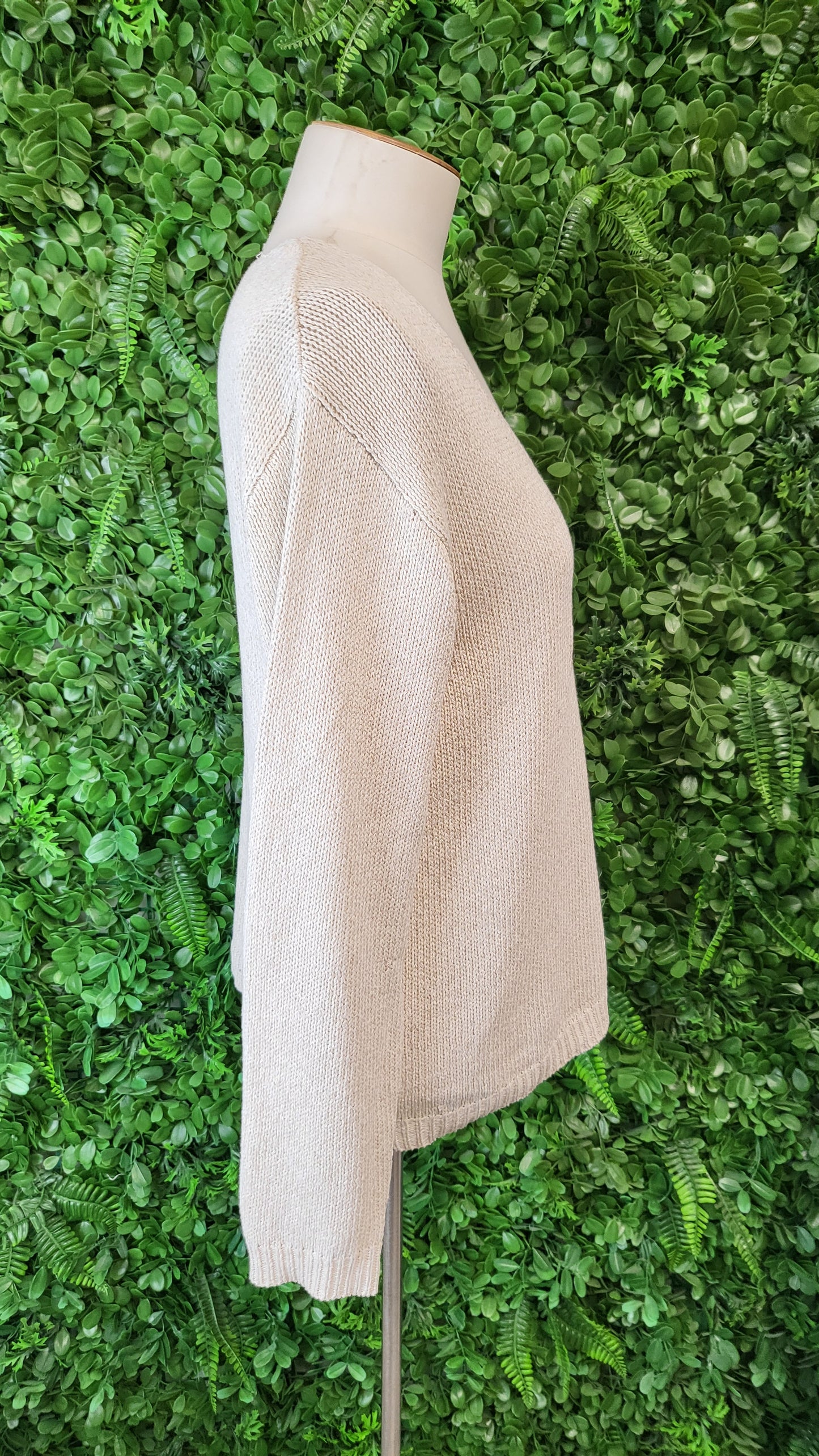 Stories Be Told Natural Relaxed V Neck Knit (10)