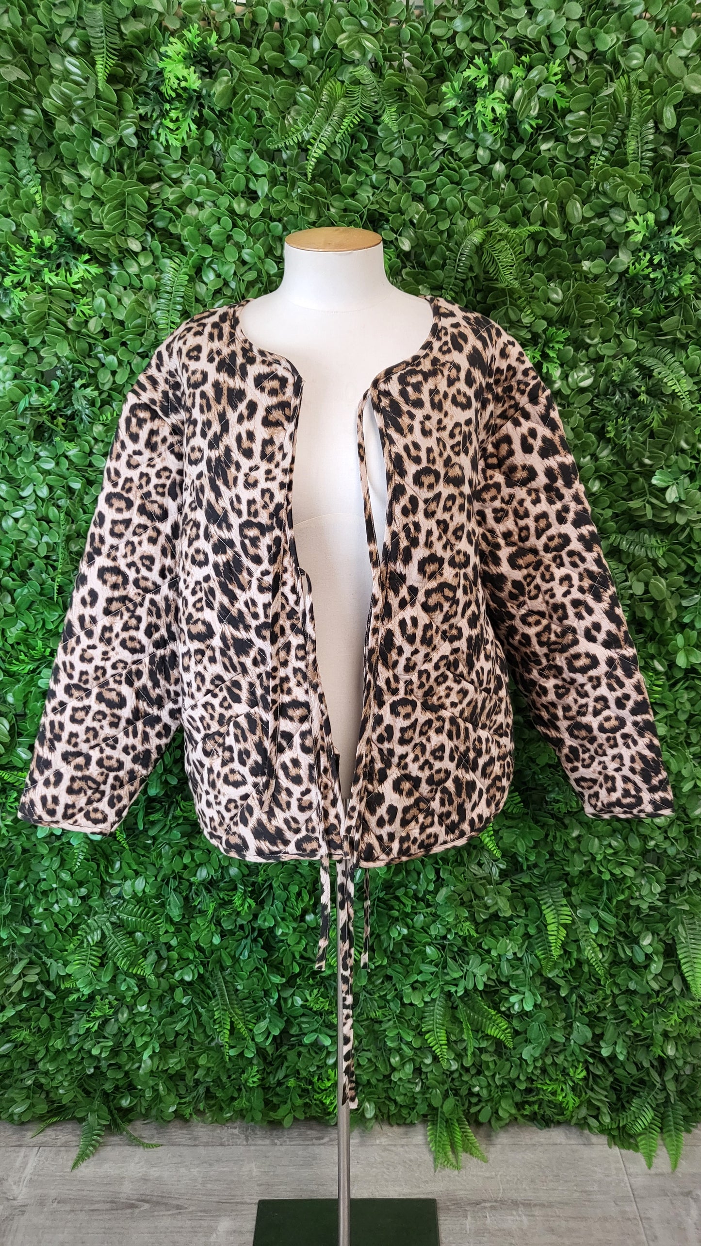 Leila + Luca Animal Print Tied Up Jacket (14)