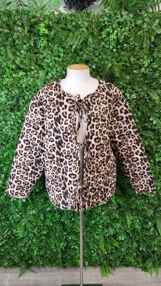 Leila + Luca Animal Print Tied Up Jacket (14)