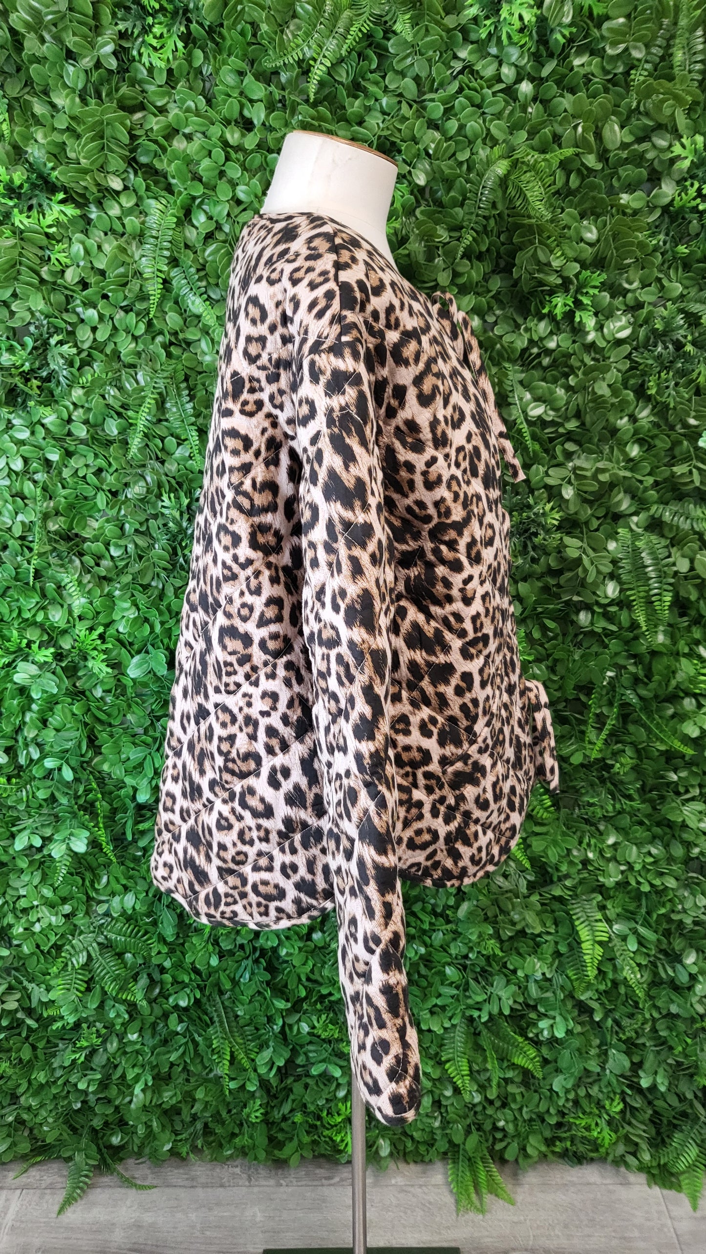 Leila + Luca Animal Print Tied Up Jacket (14)