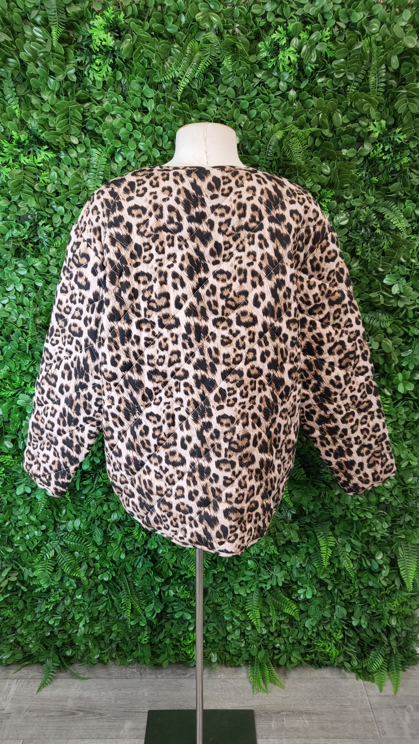 Leila + Luca Animal Print Tied Up Jacket (14)