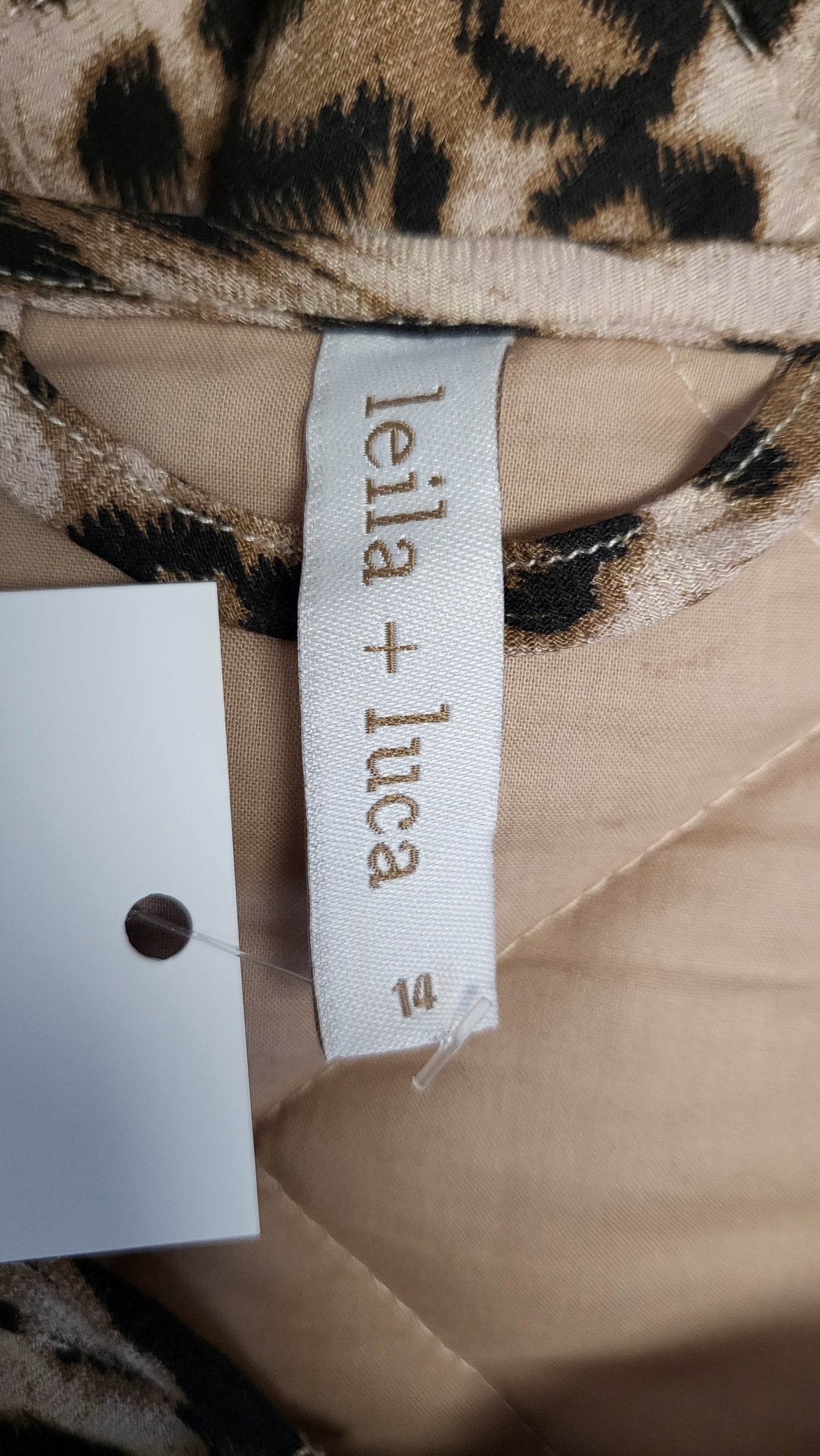 Leila + Luca Animal Print Tied Up Jacket (14)
