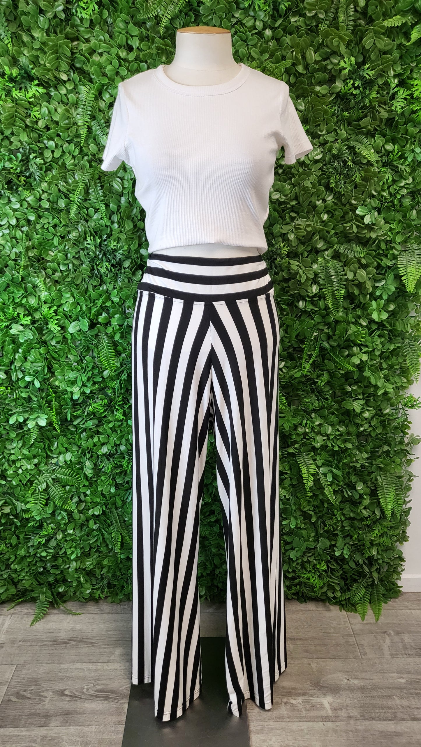 JoHanna Designs B/W Stripe Pant (12)