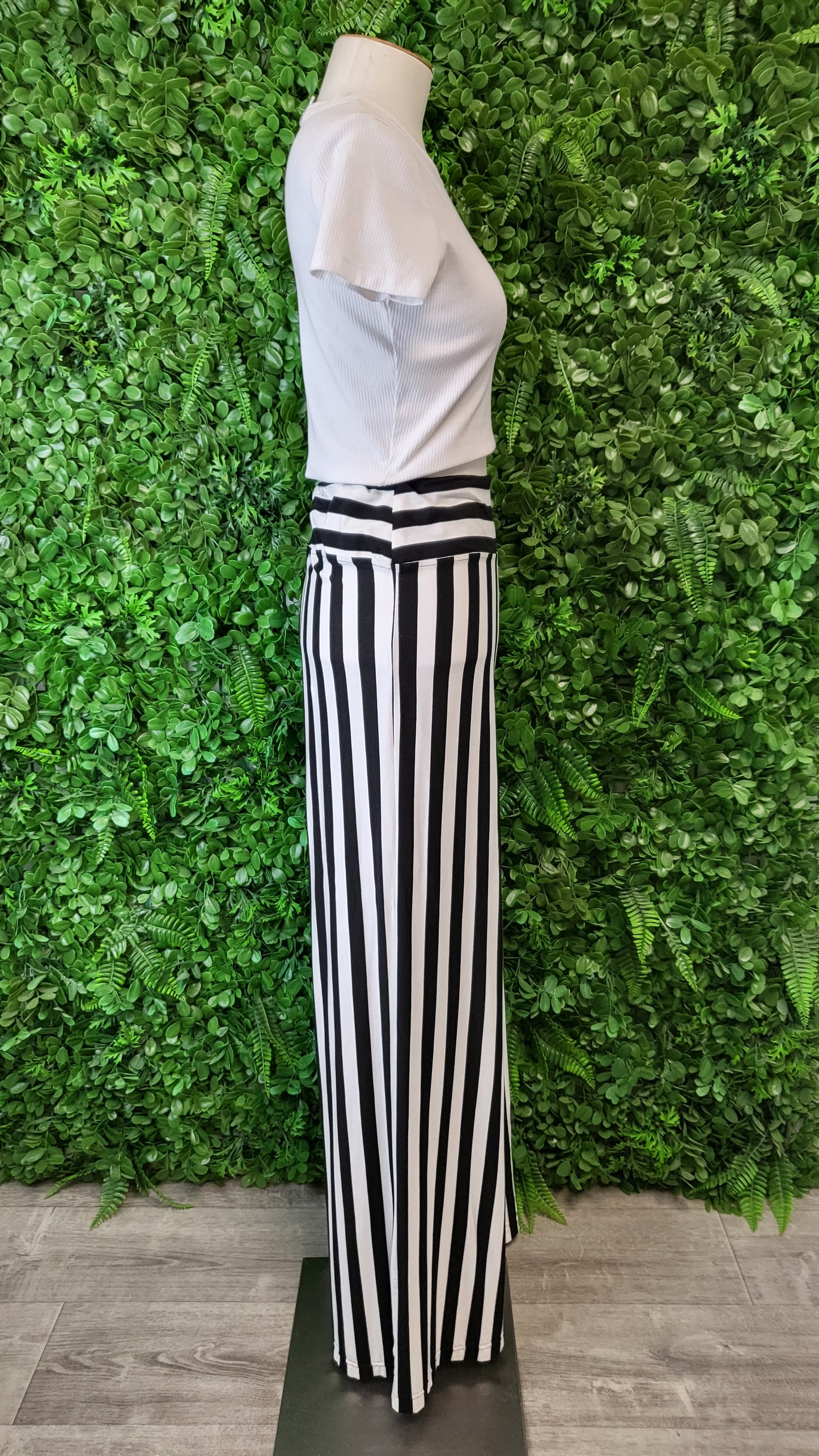 JoHanna Designs B/W Stripe Pant (12)