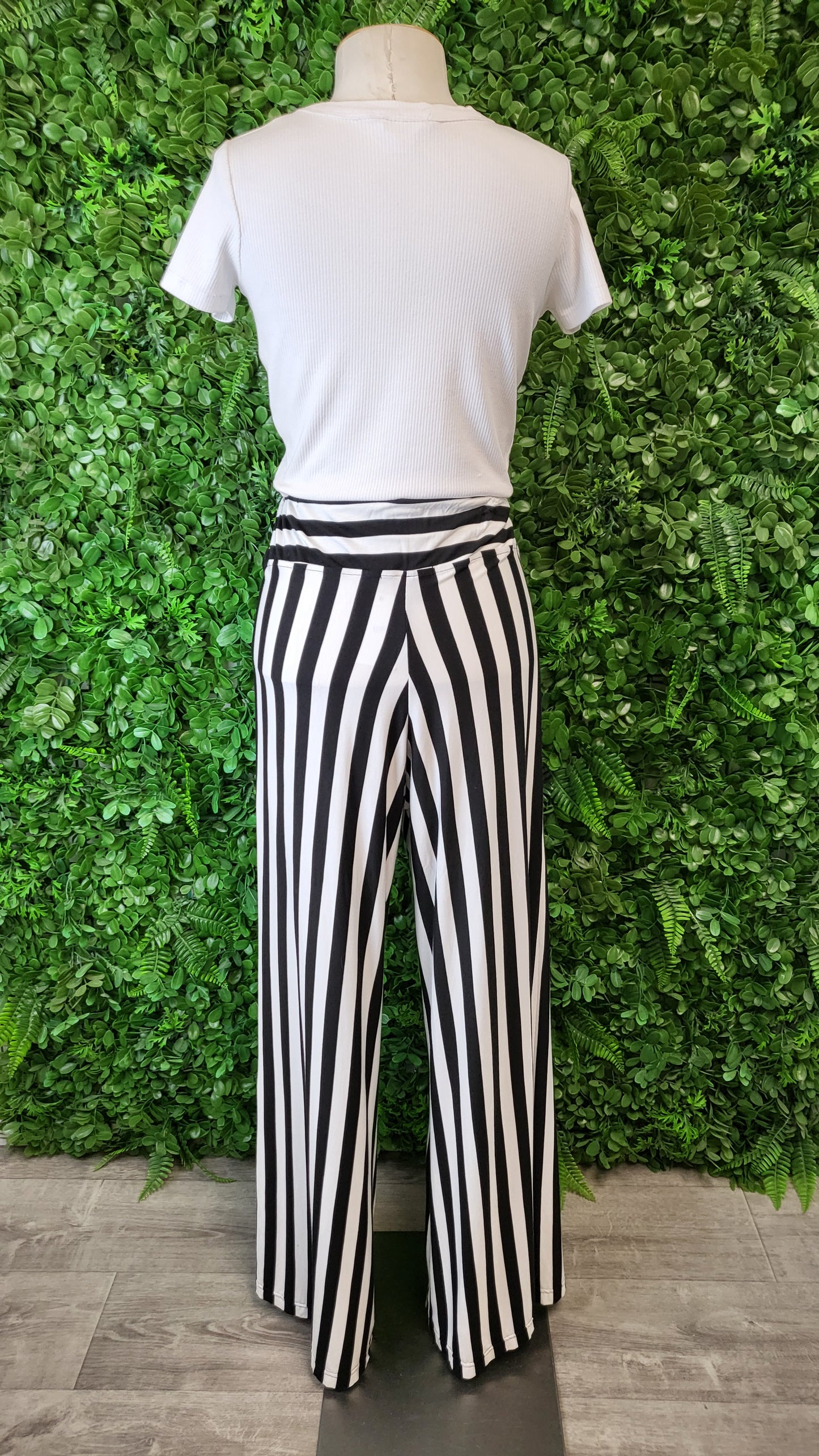 JoHanna Designs B/W Stripe Pant (12)