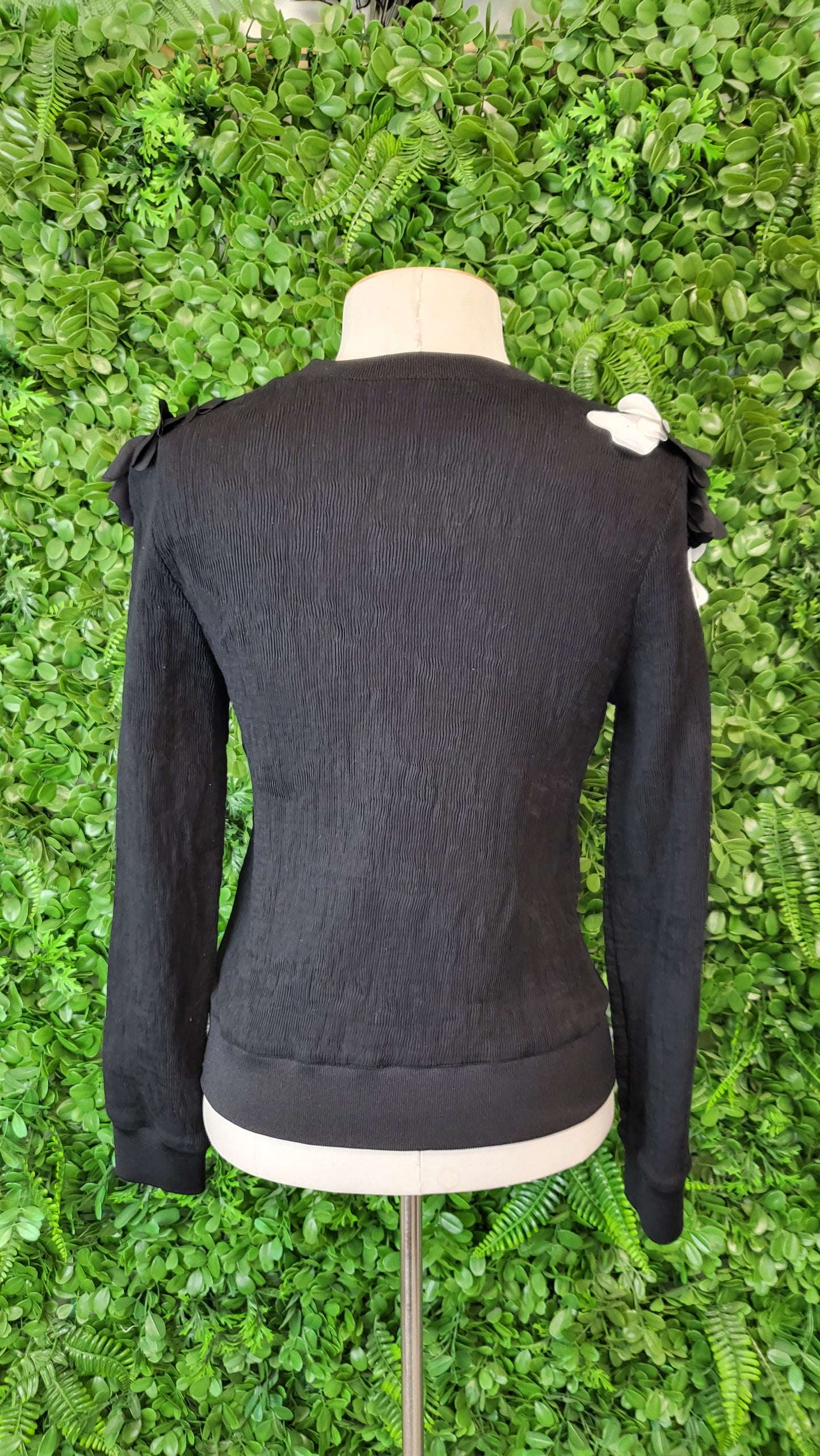 Guess Black Embellished Top (10)