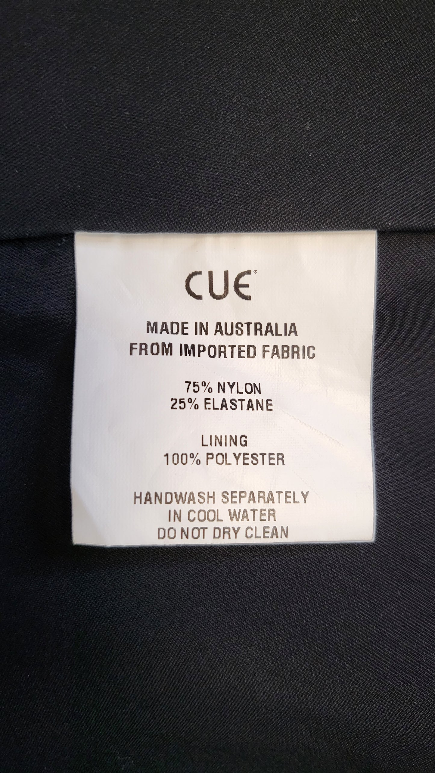 Cue Black Shaped Top (10)