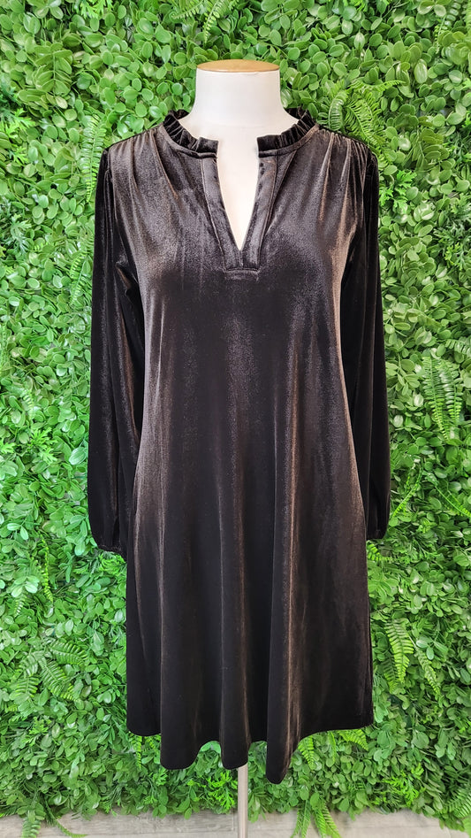 Part 2 Brown Velvet Dress (10)