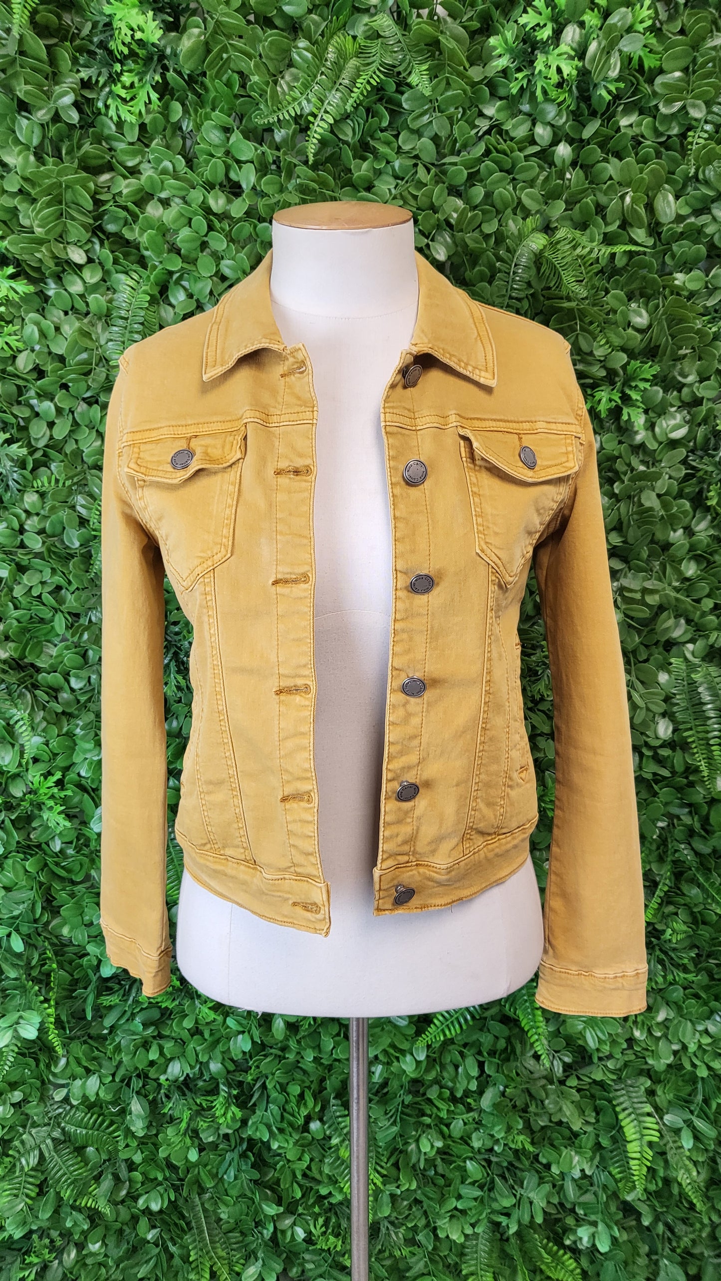 Nina Carter Mustard Denim Jacket (6-8)