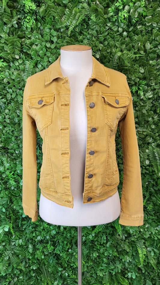 Nina Carter Mustard Denim Jacket (6-8)
