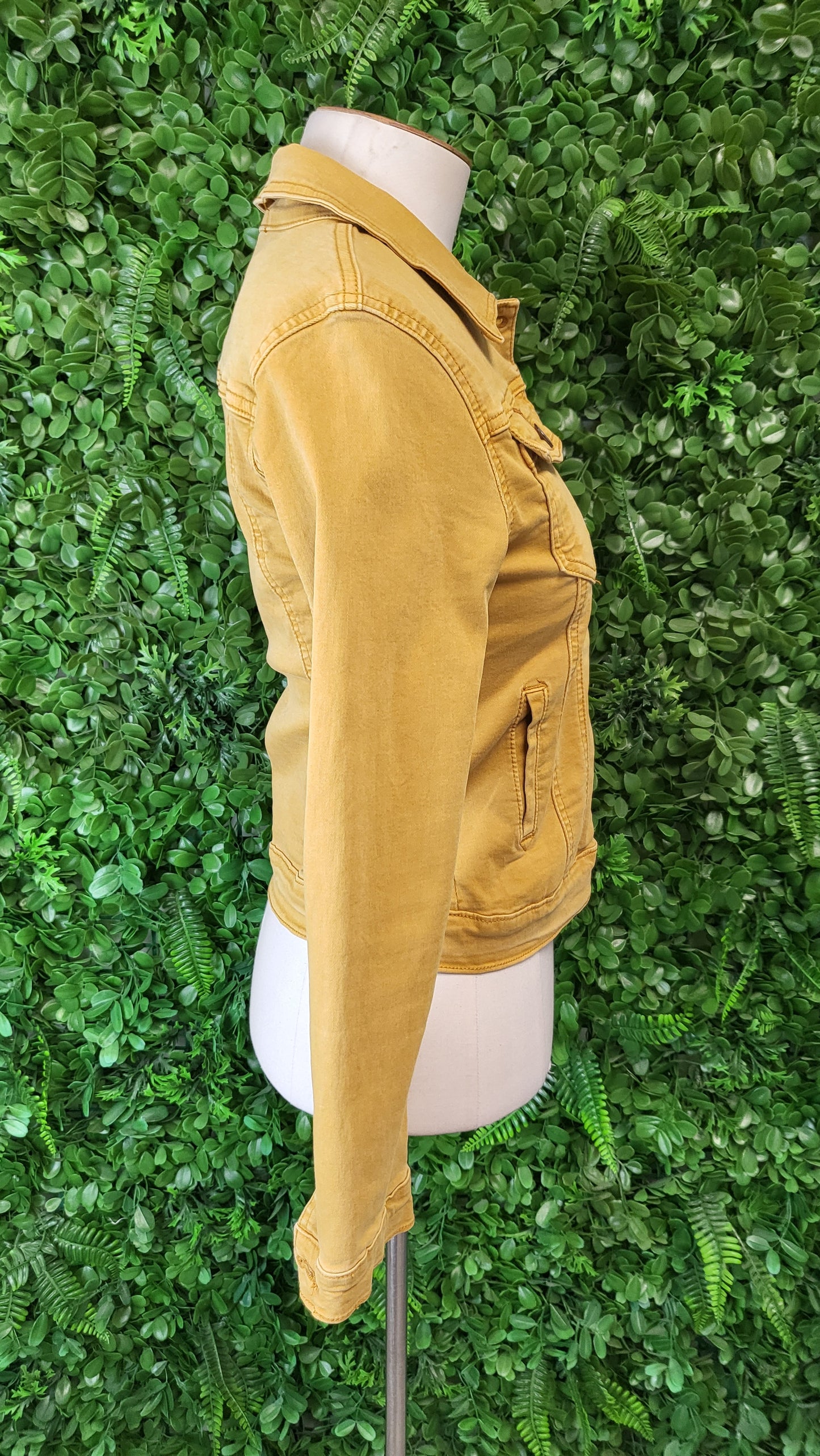 Nina Carter Mustard Denim Jacket (6-8)