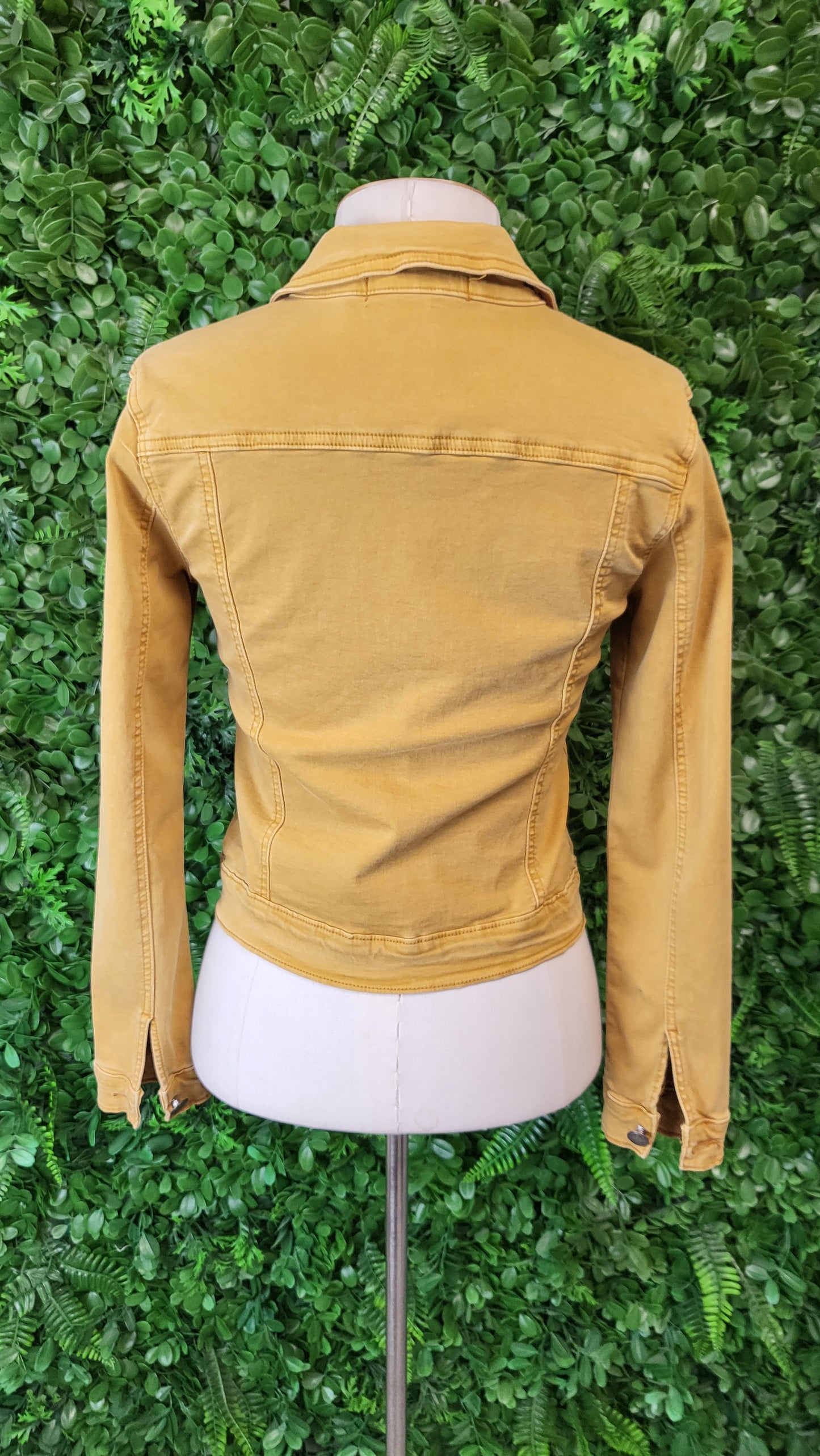 Nina Carter Mustard Denim Jacket (6-8)