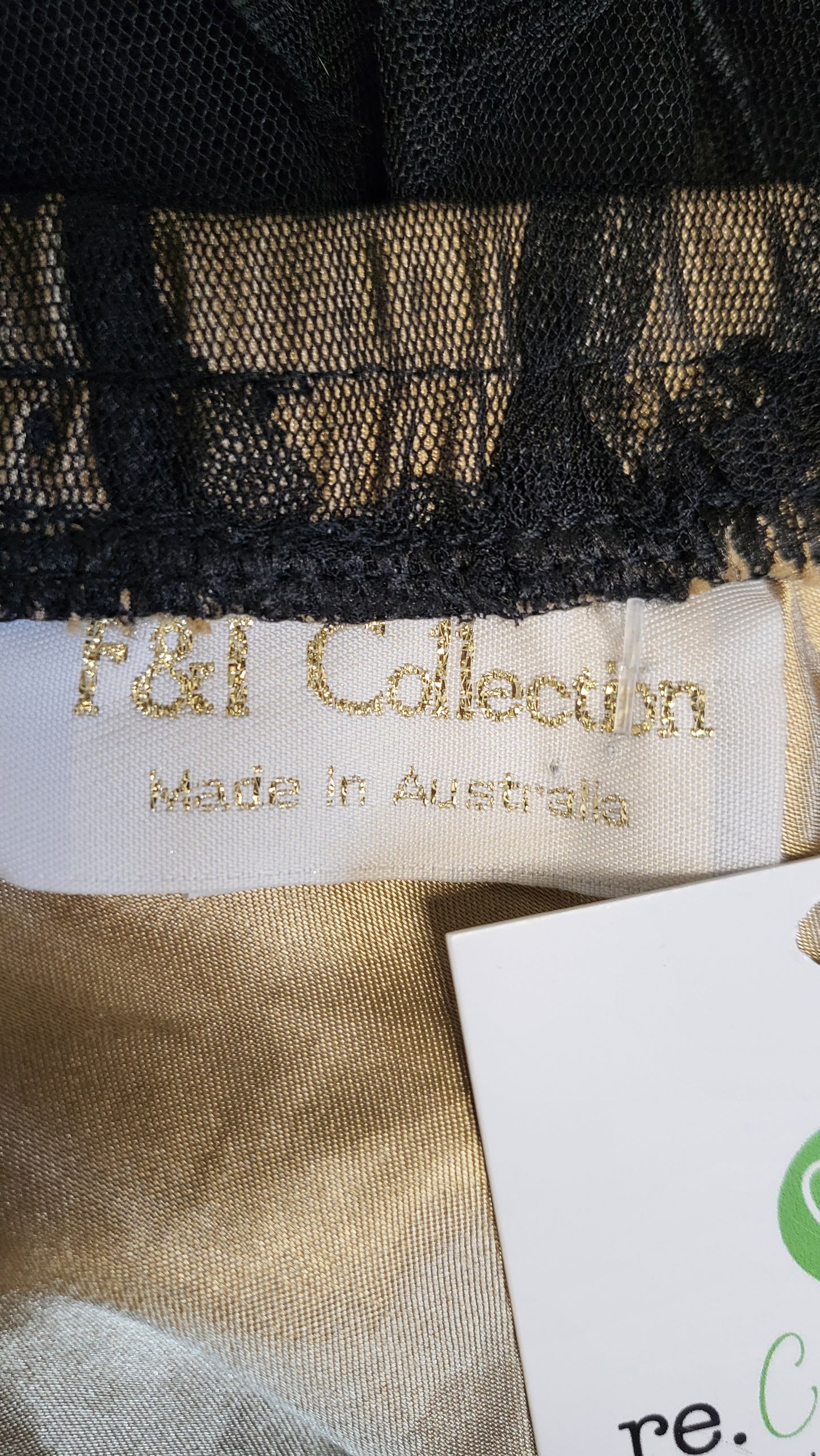 F&I Collection Black Lace Skirt (16)