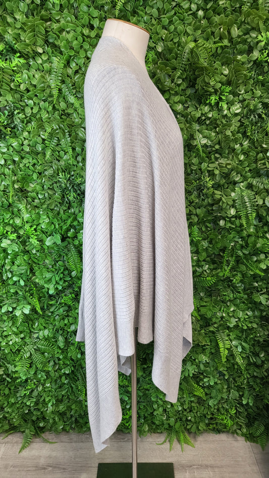 Witchery Grey Poncho Knit (OSFM)