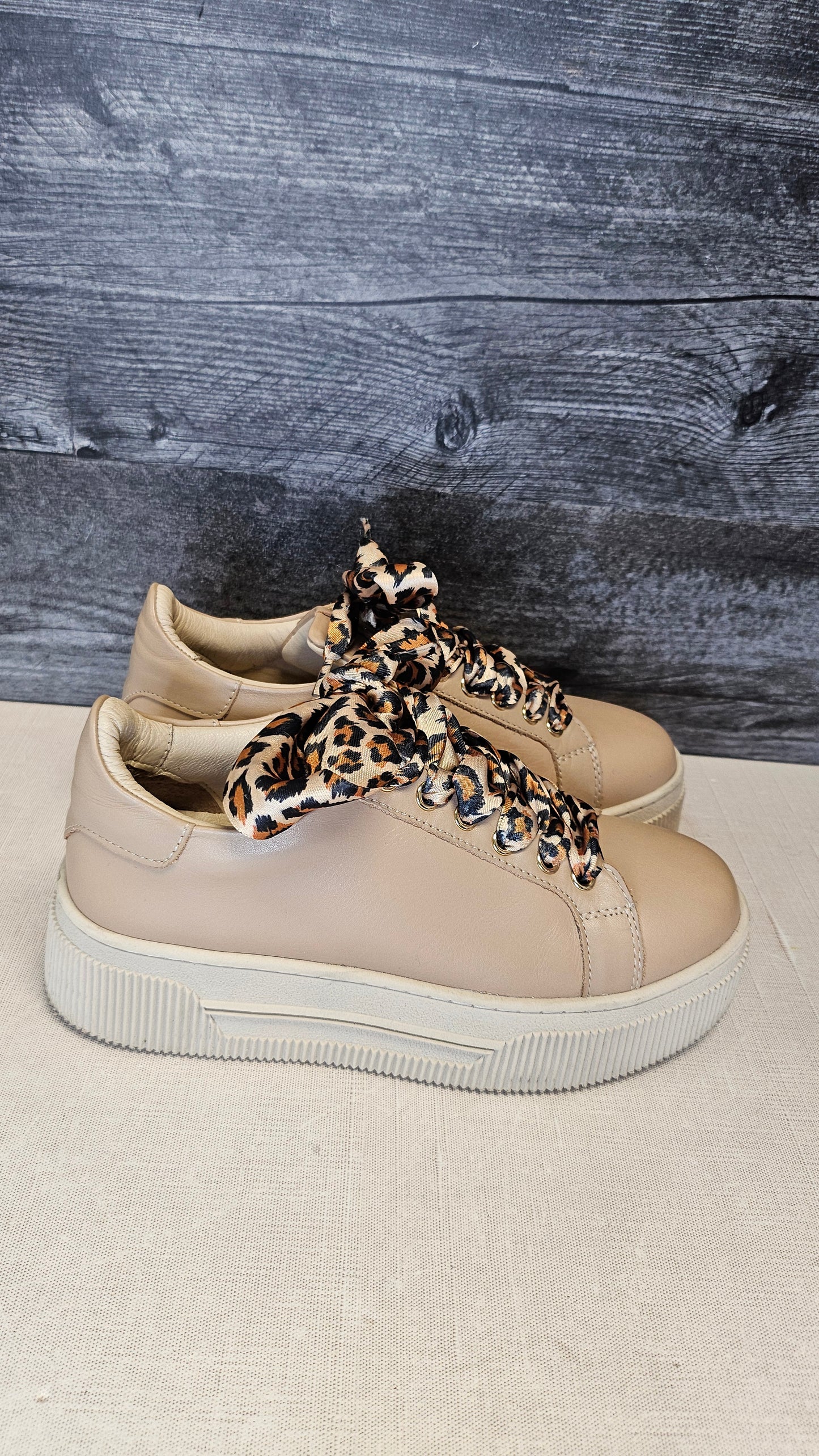 Eternal Nude Platform Sneakers (36)