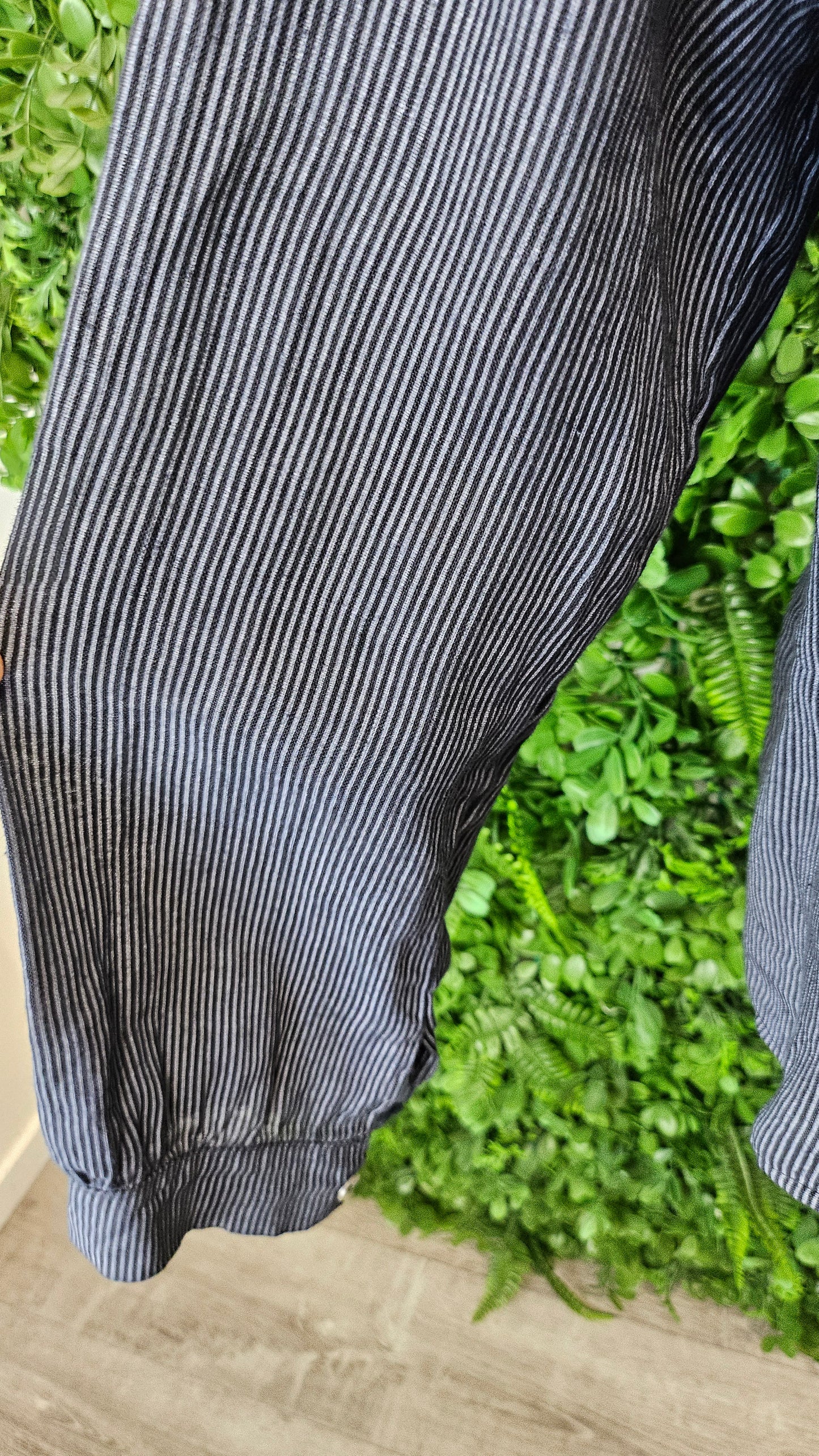 Made In Italy Blue Linen Shirt (10)