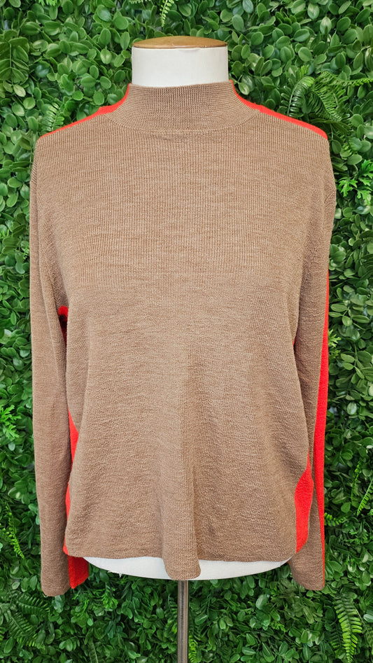 Max Tan/Orange Merino Knit (10-12)