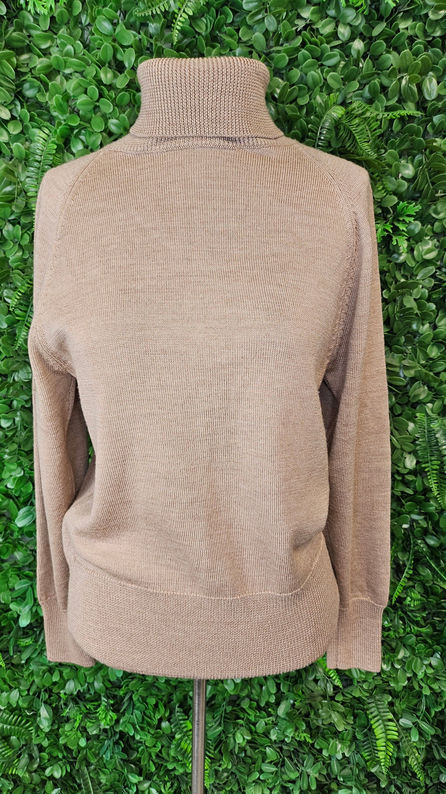 Country Road Camel Rolled Neck Knit (10)