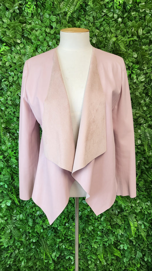Airlie Pink Pleather Jacket (8-10)