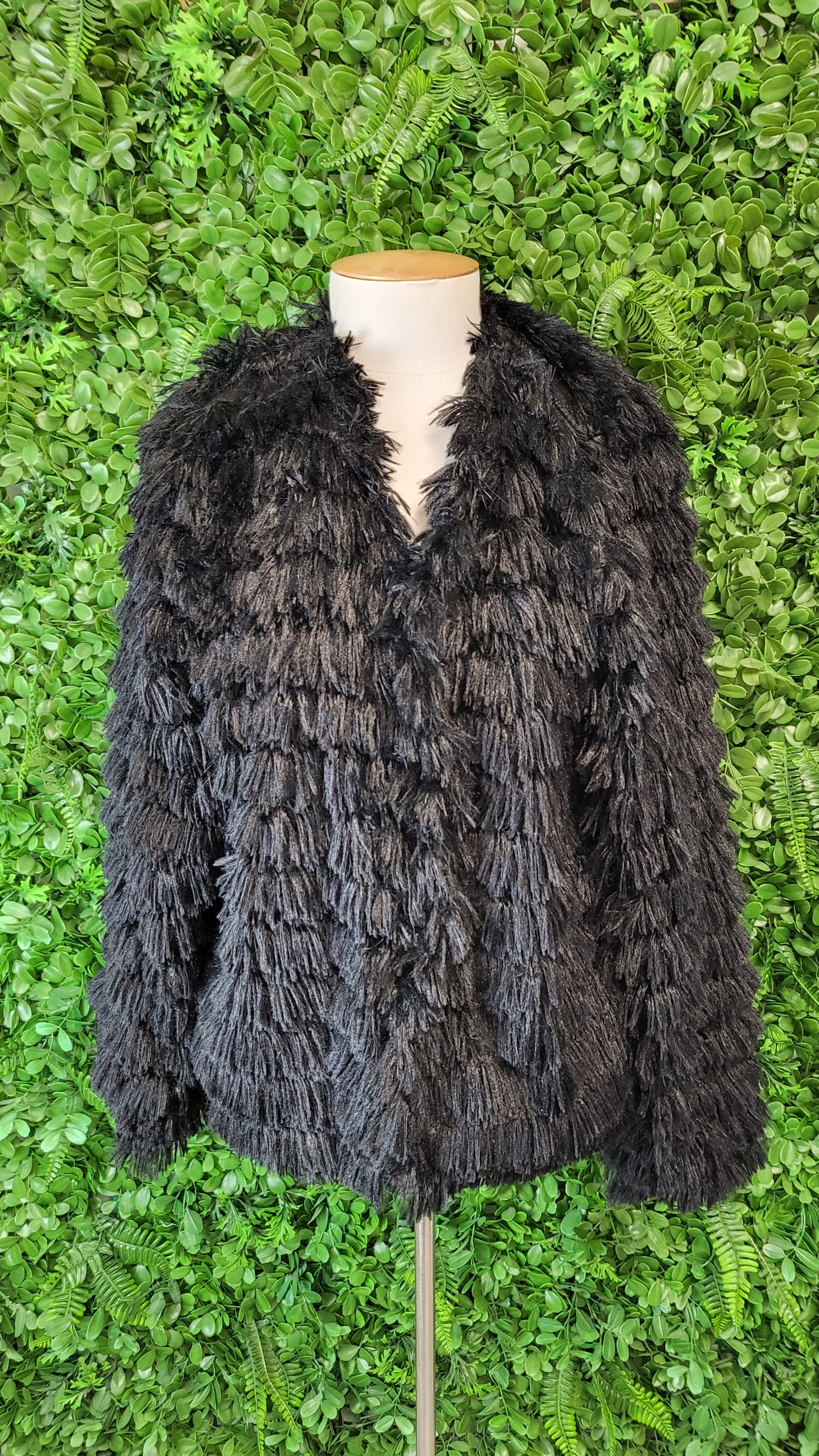 Drama The Label Black Fur Baby Jacket (12)
