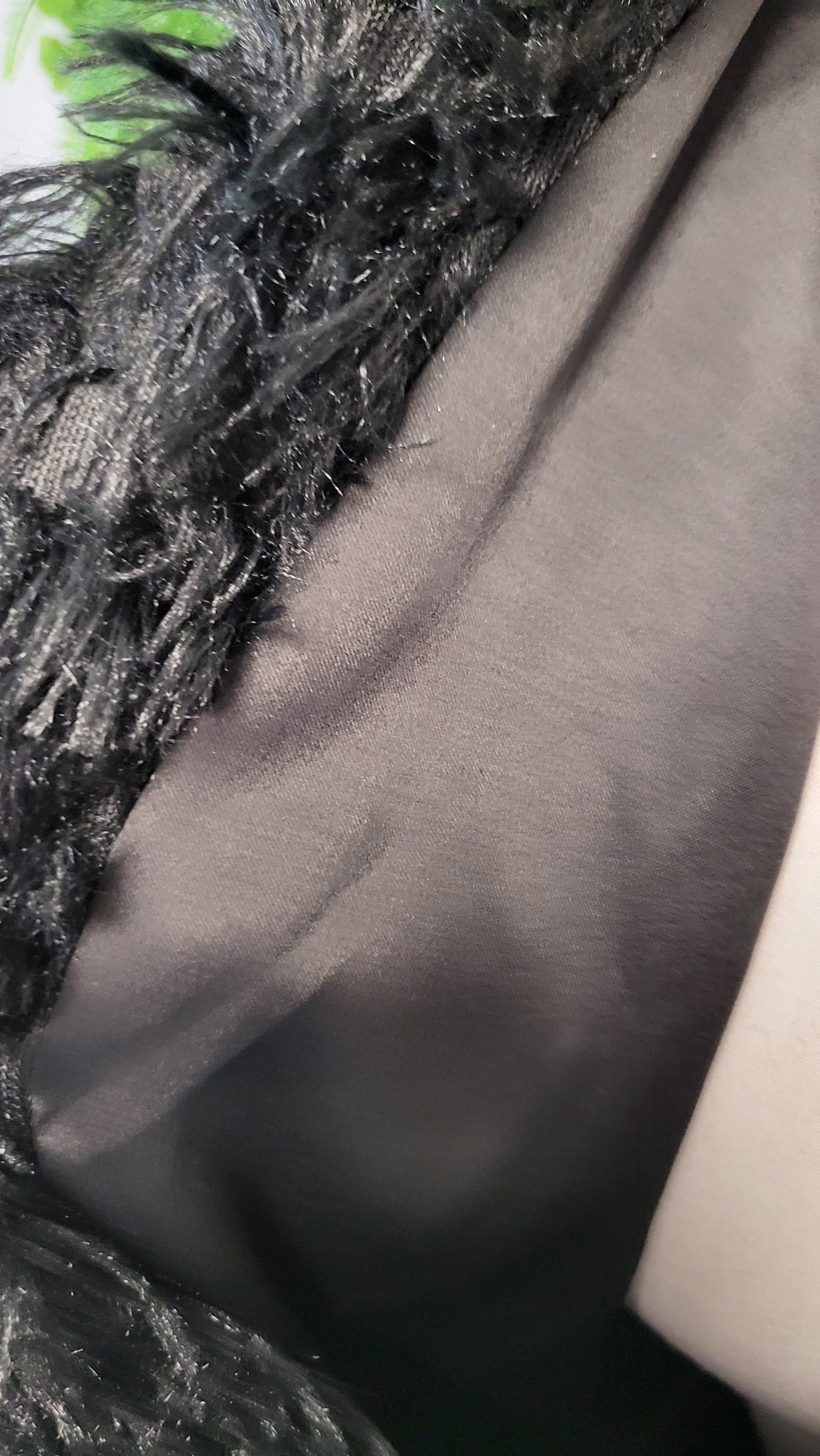 Drama The Label Black Fur Baby Jacket (12)