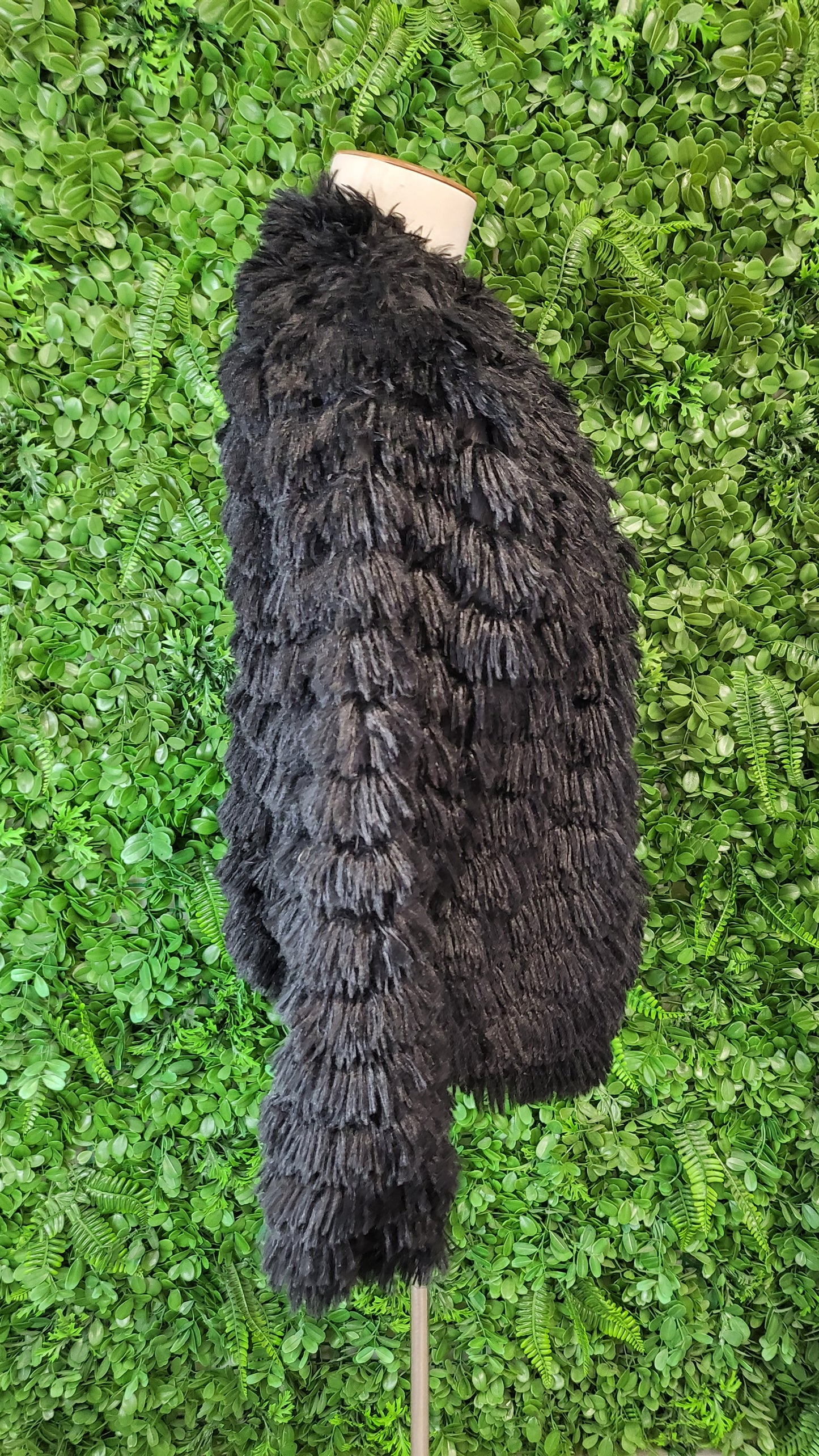 Drama The Label Black Fur Baby Jacket (12)