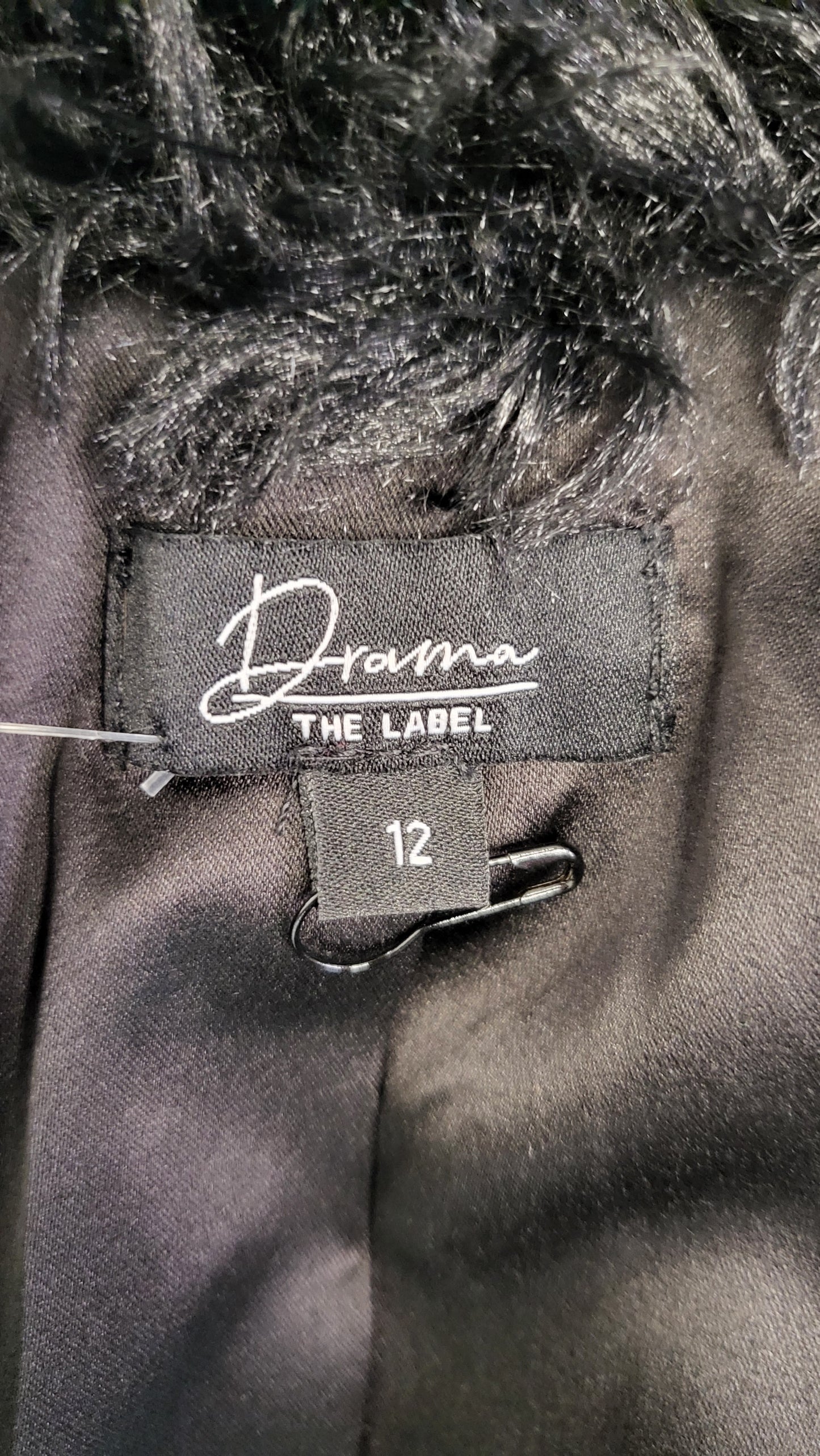 Drama The Label Black Fur Baby Jacket (12)