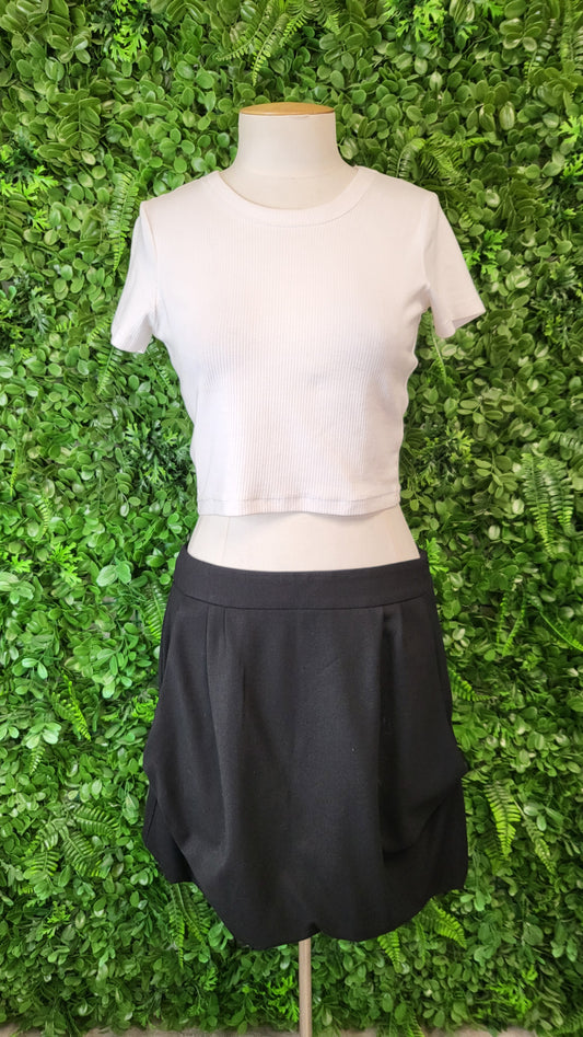 Moochi Black Mini Puff Skirt (10)