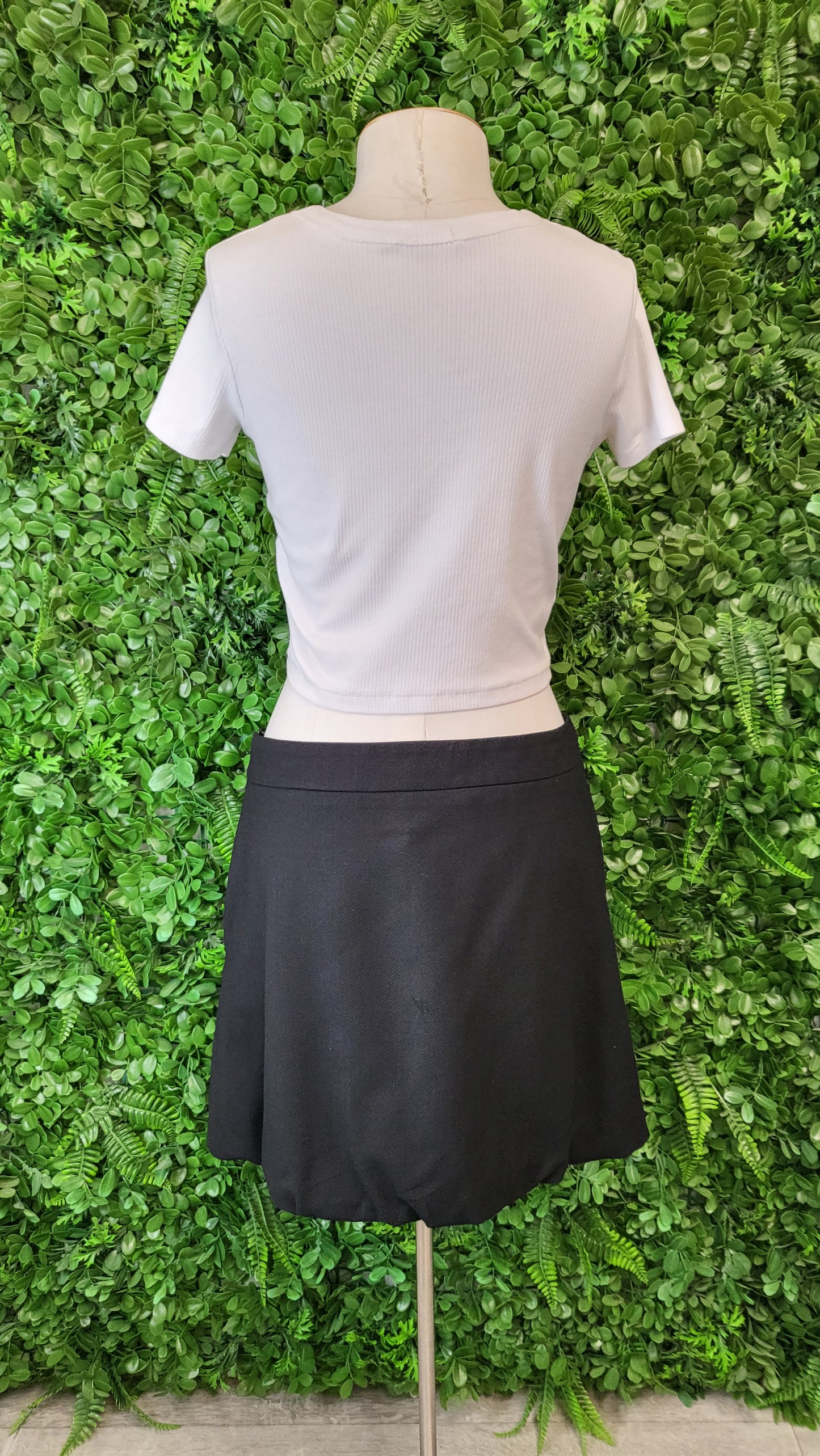 Moochi Black Mini Puff Skirt (10)