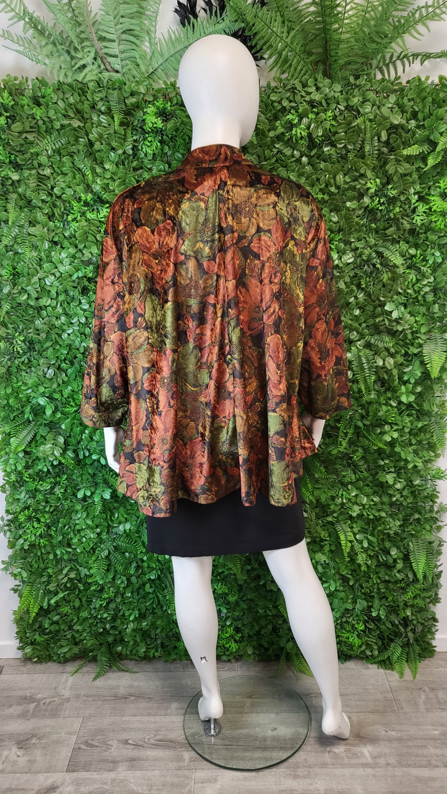 Cuddles Print Velveteen Swing Top (18-20)