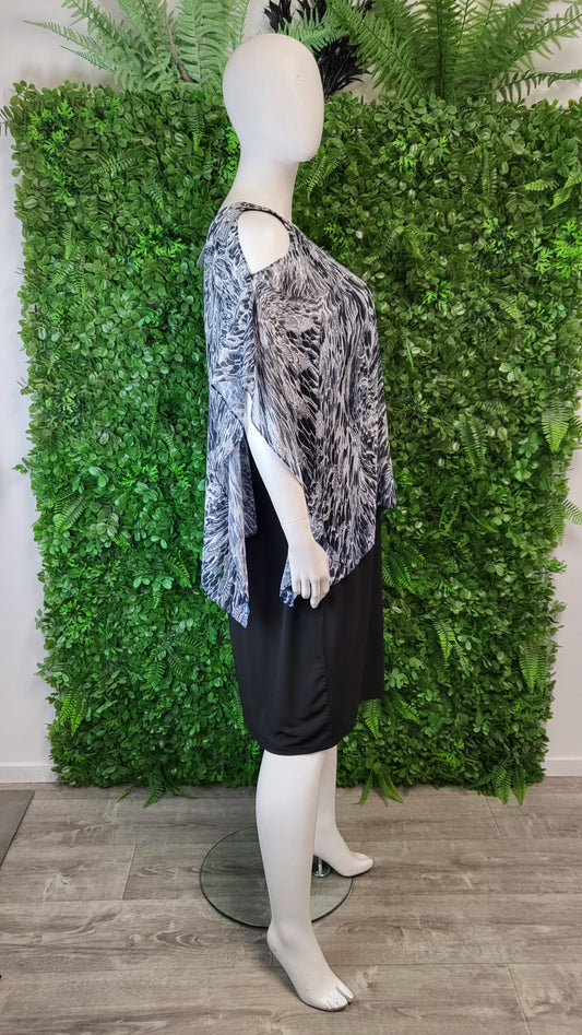 Autograph Print Layer Dress (20)