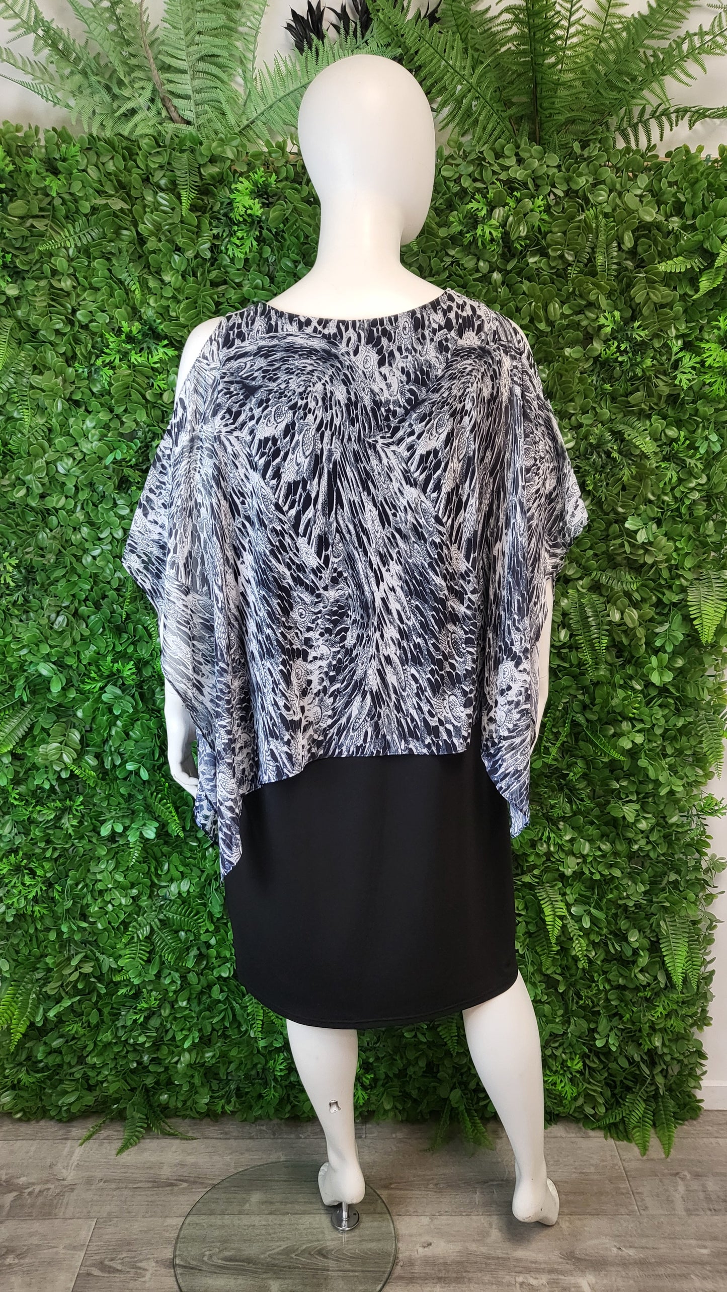 Autograph Print Layer Dress (20)