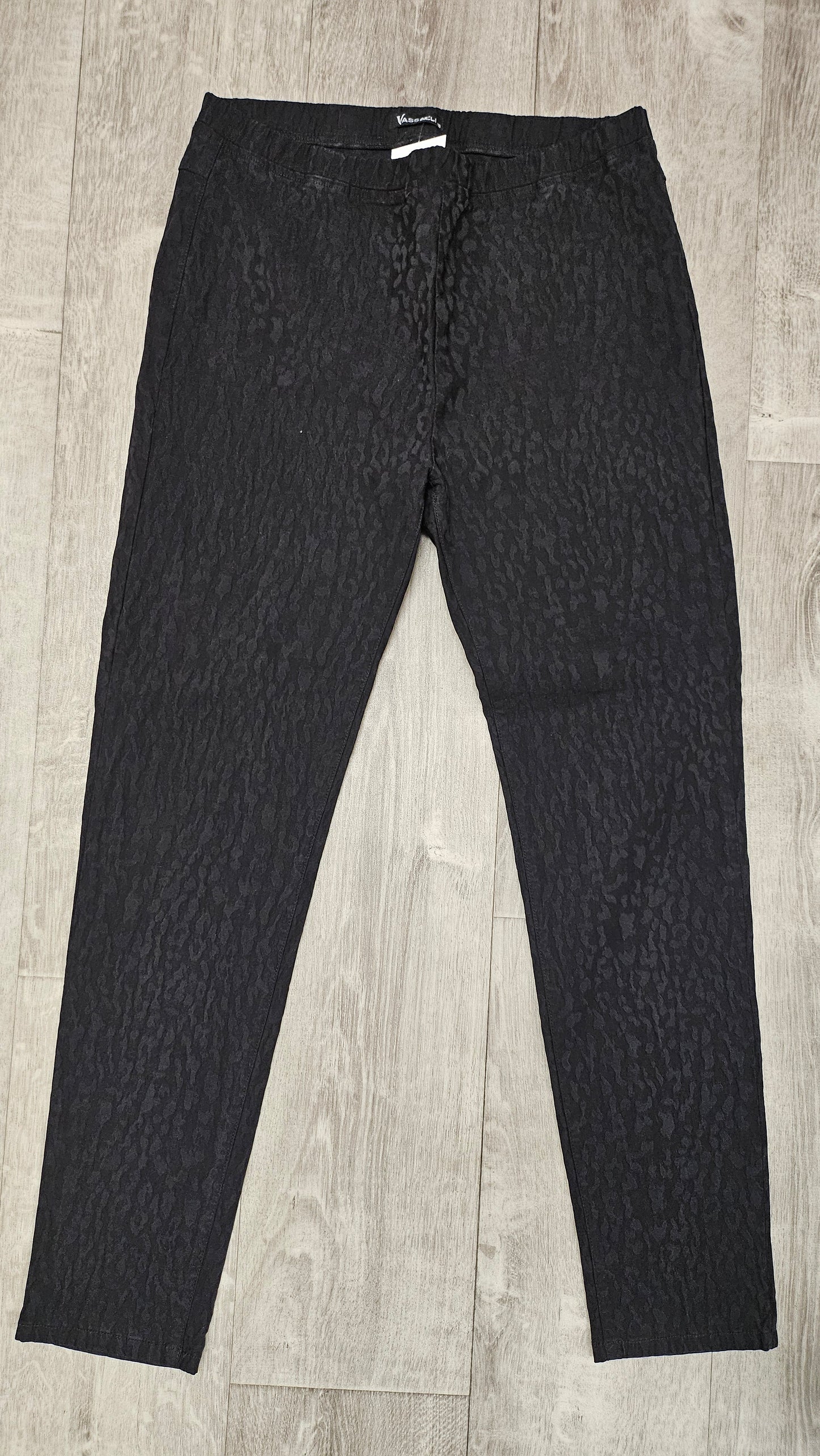 Vassalli Black Pull On Pant (16)