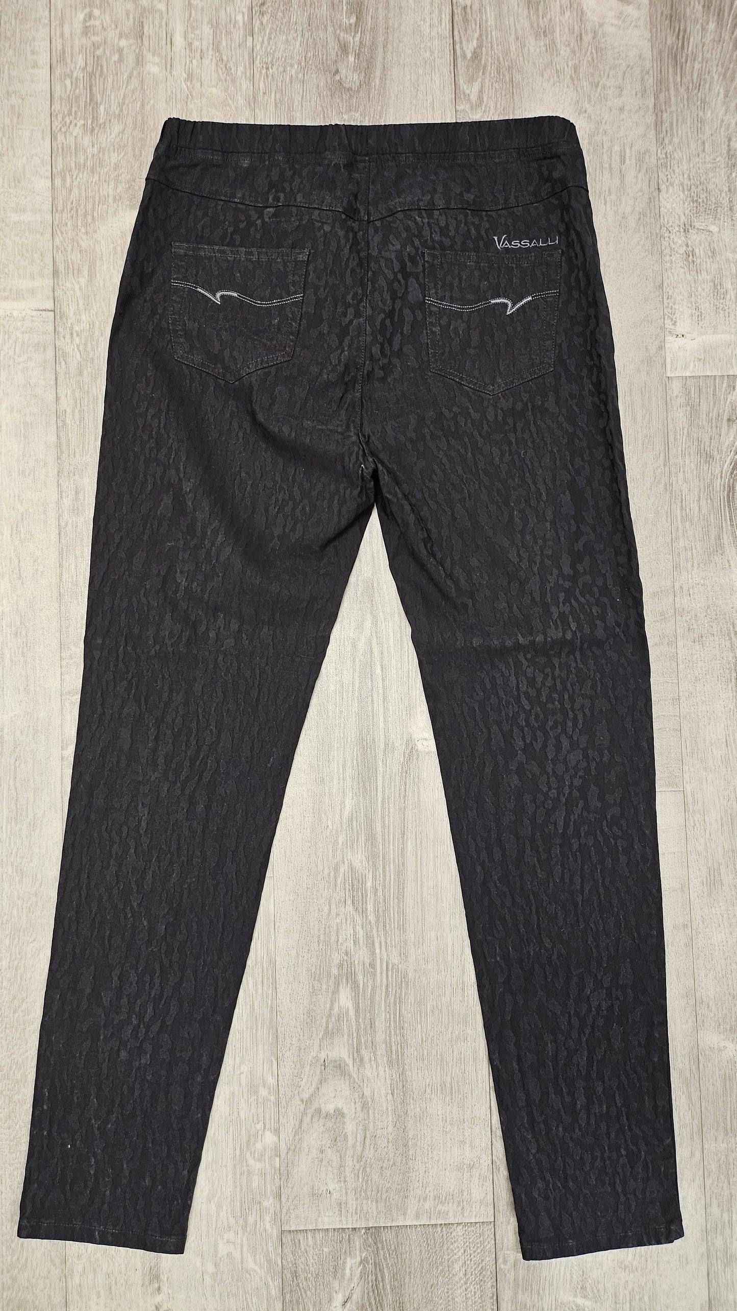Vassalli Black Pull On Pant (16)