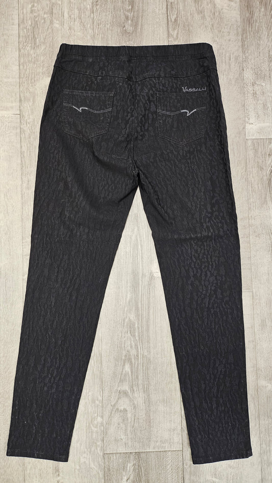 Vassalli Black Pull On Pant (16)
