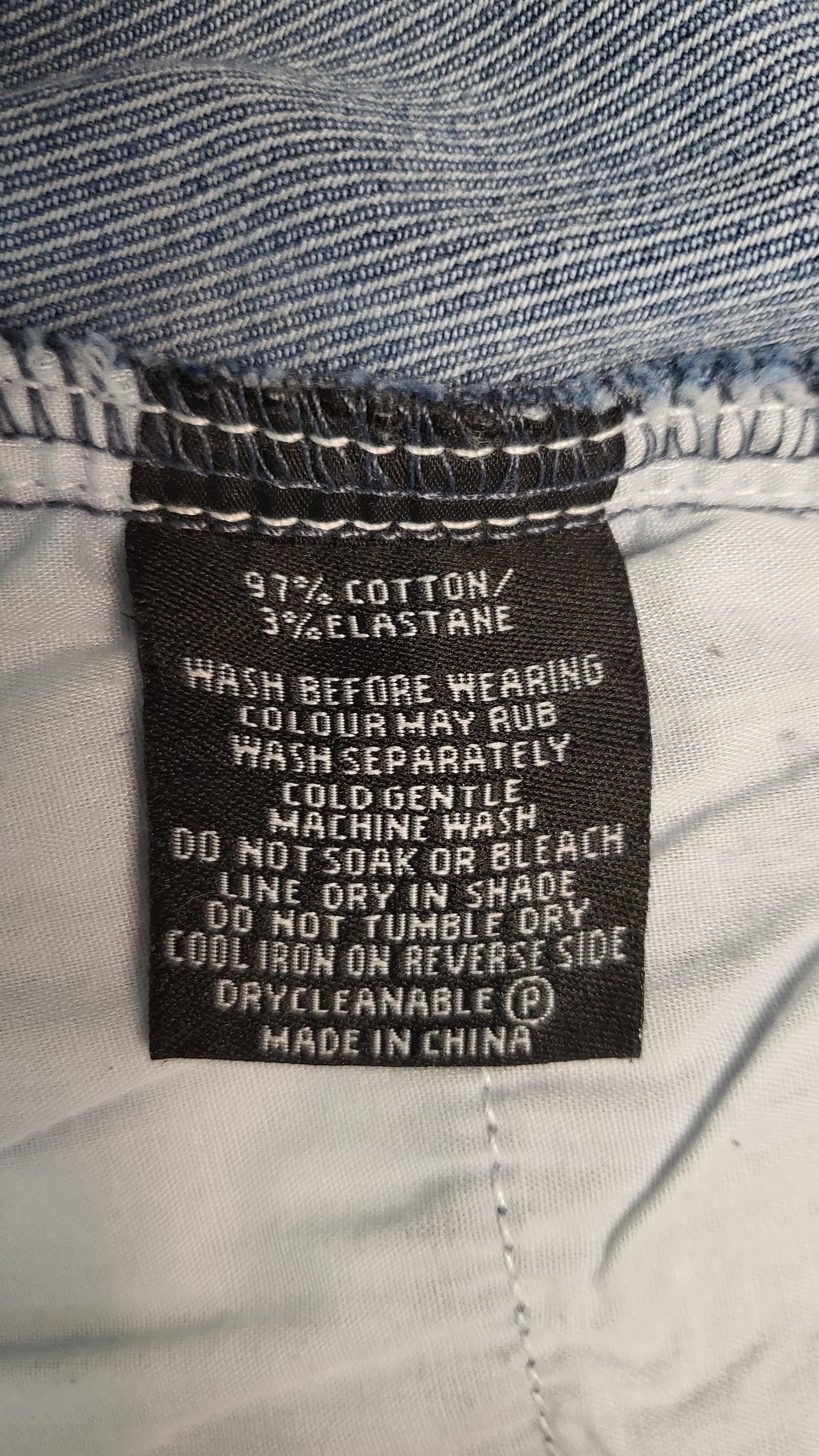 Vassallil Blue Denim Skirt (18)