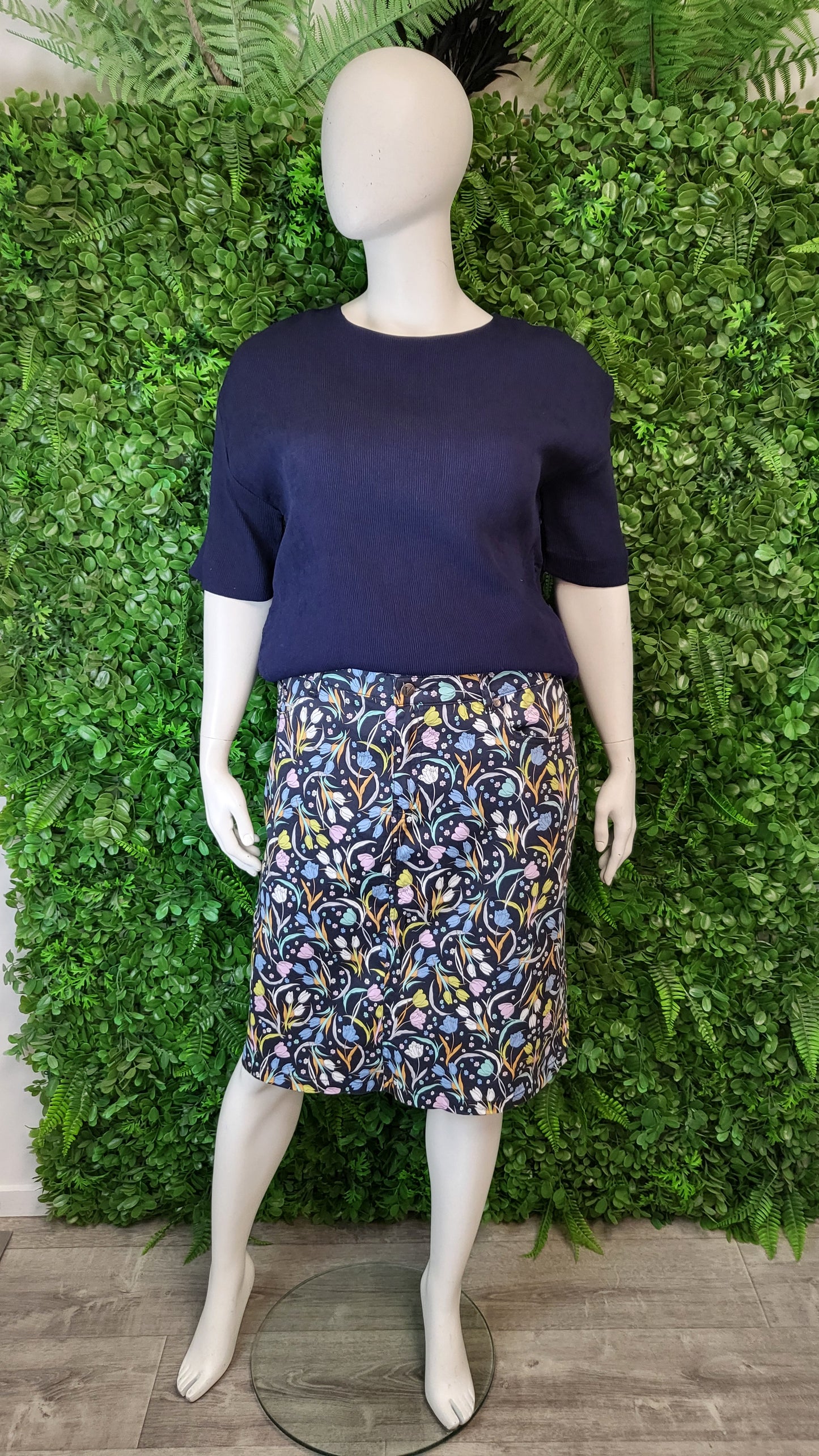 Vassalli Multi Print Skirt (18)