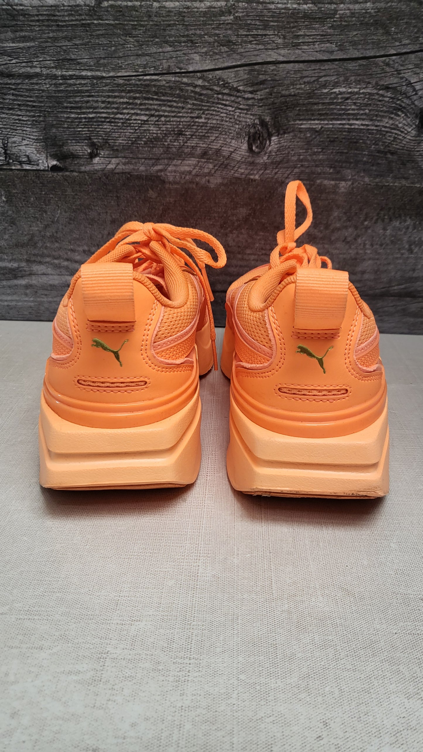 Puma Orange Kosmo Rider Sneakers (39)
