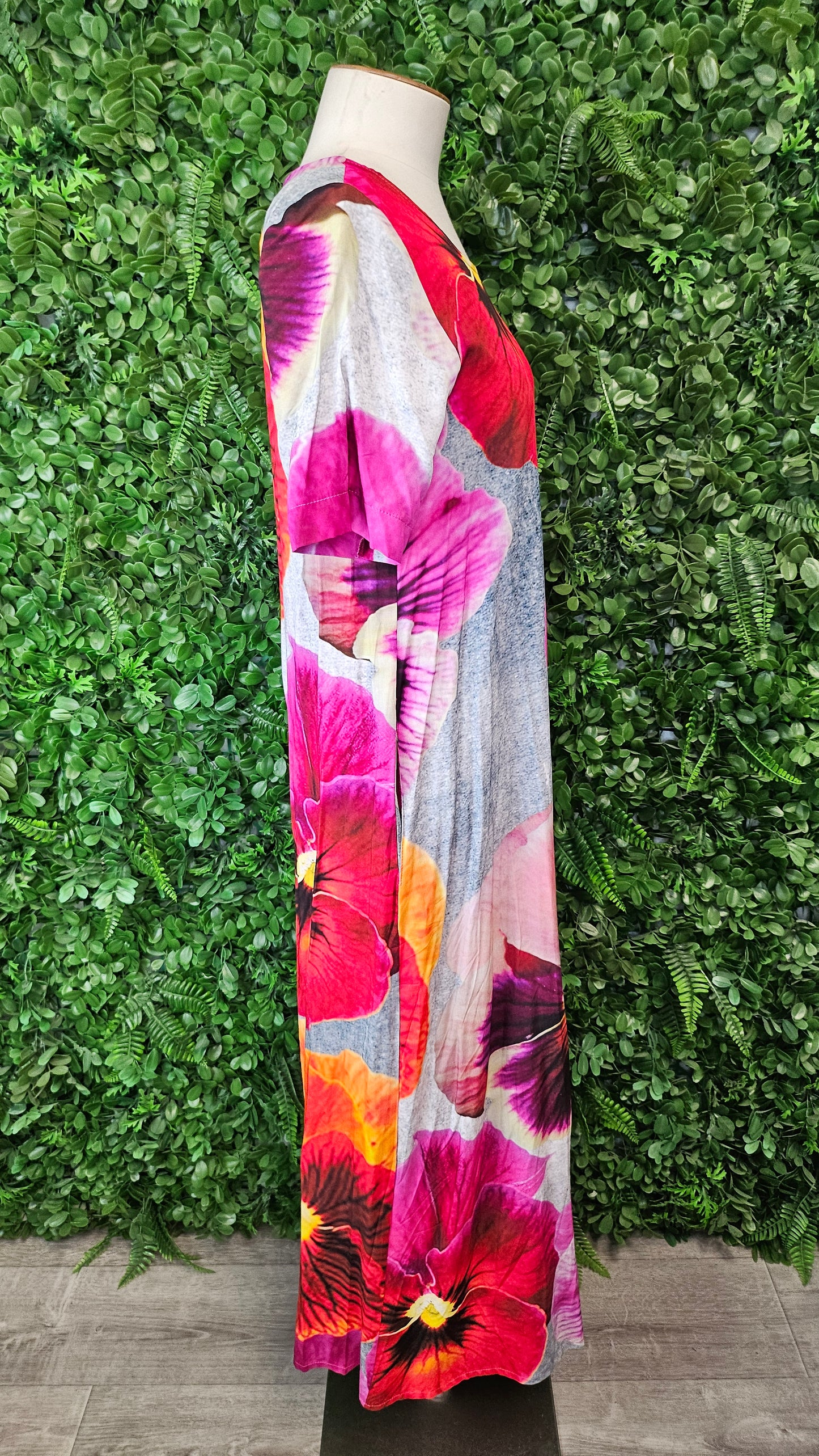 Deeanne Hobbs Floral Maxi Sun Dress (8-10)