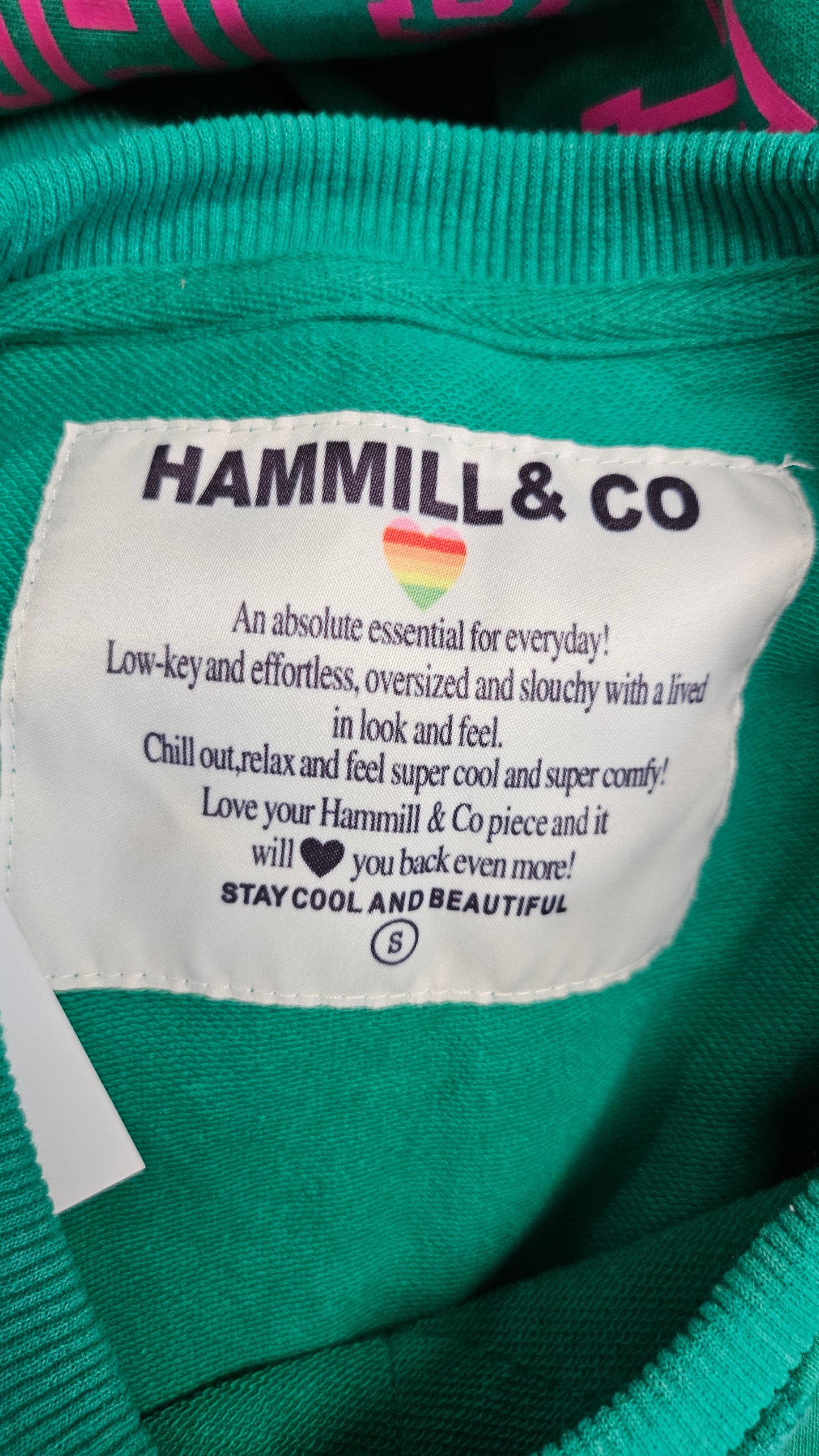 Hammill + Co Green Logo Sweat (10)