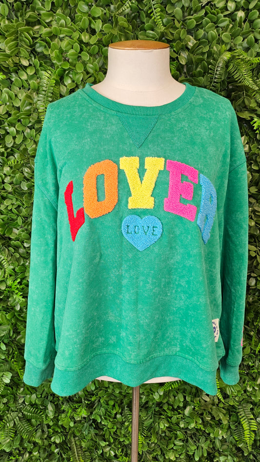 Hammill + Co Green Logo Sweat (10)