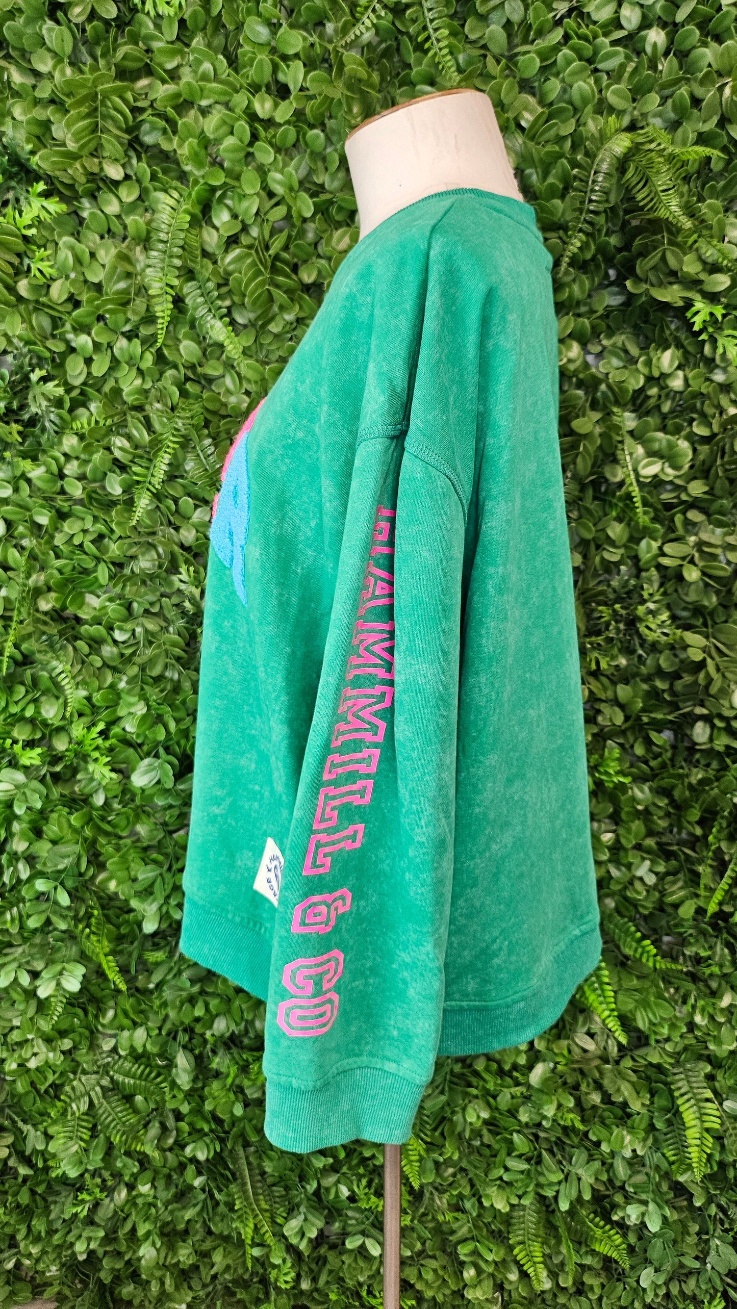 Hammill + Co Green Logo Sweat (10)